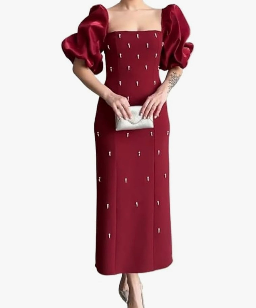 Bubble Sleeve Dress (Large)