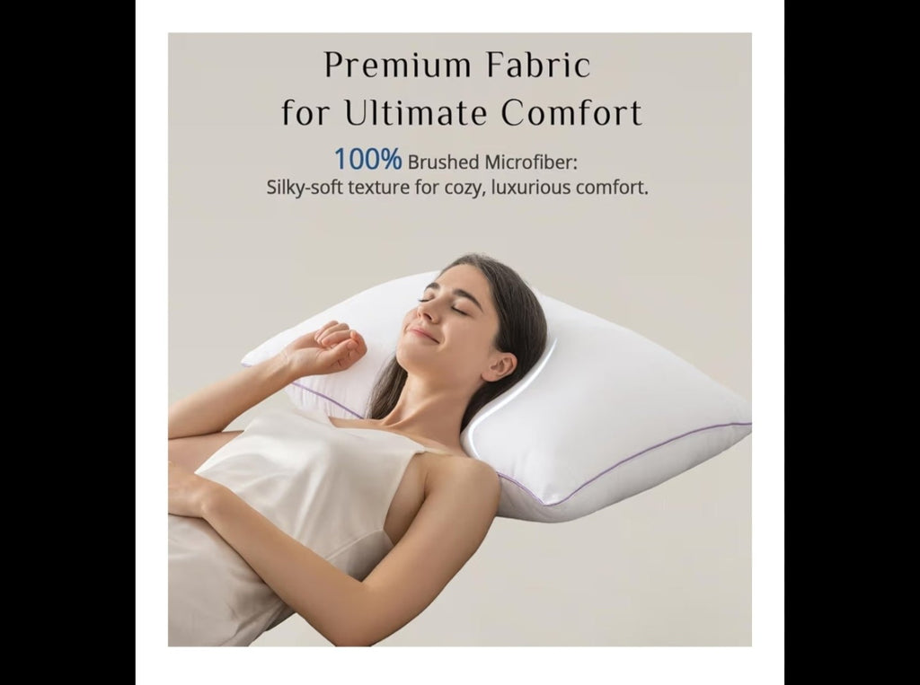 Jollyvogue Standard Size Pillows 4 pack