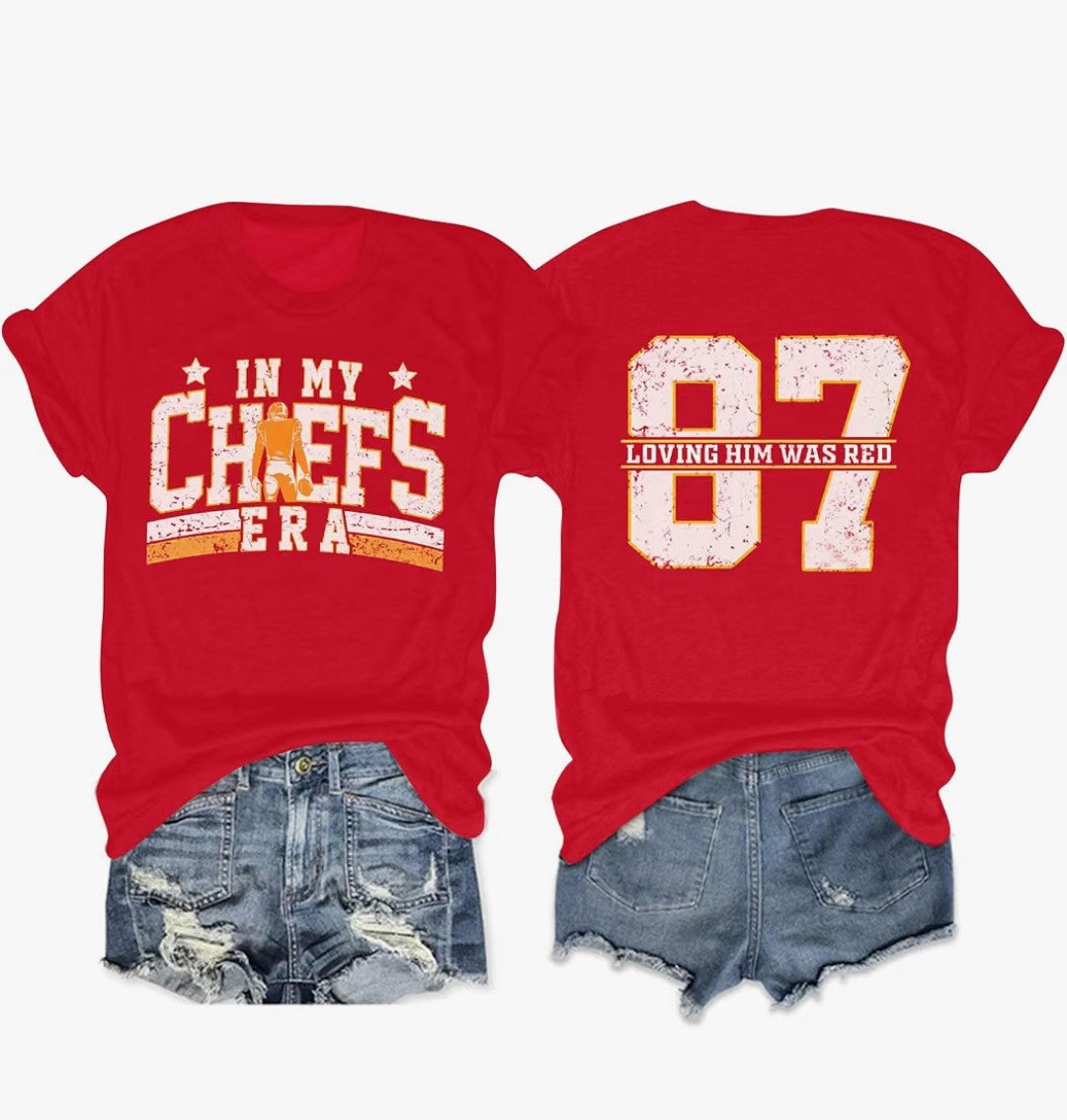 Women's T-Shirt "In My Chiefs Era" (XL)