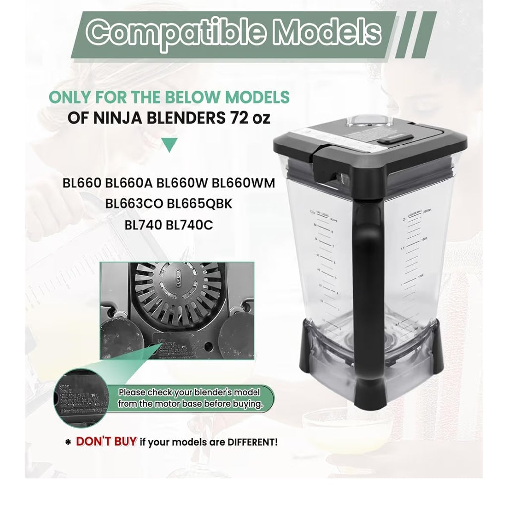 Ninja Blender Replacement Pitcher Set