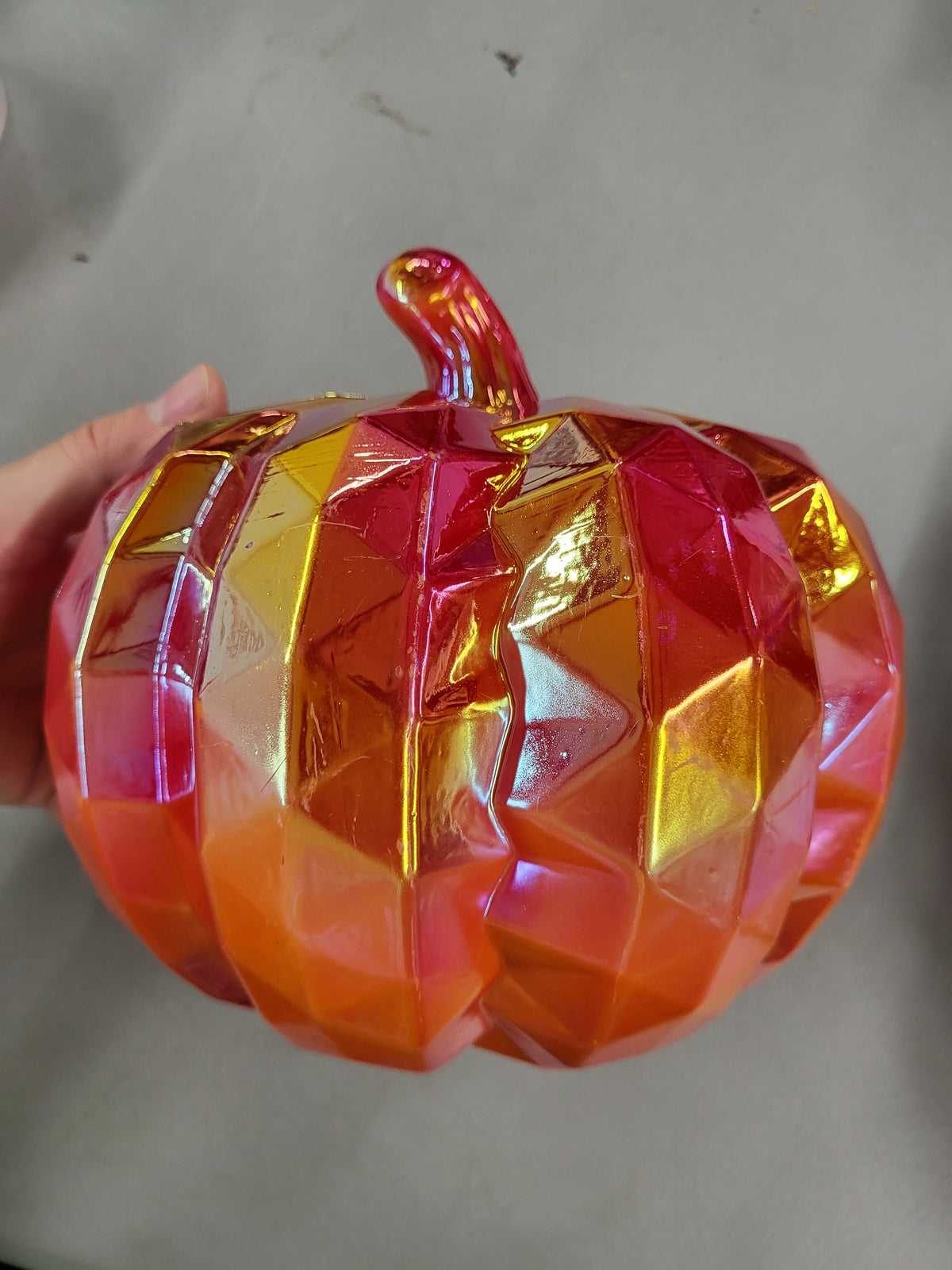 Geometric Pumpkin Decor