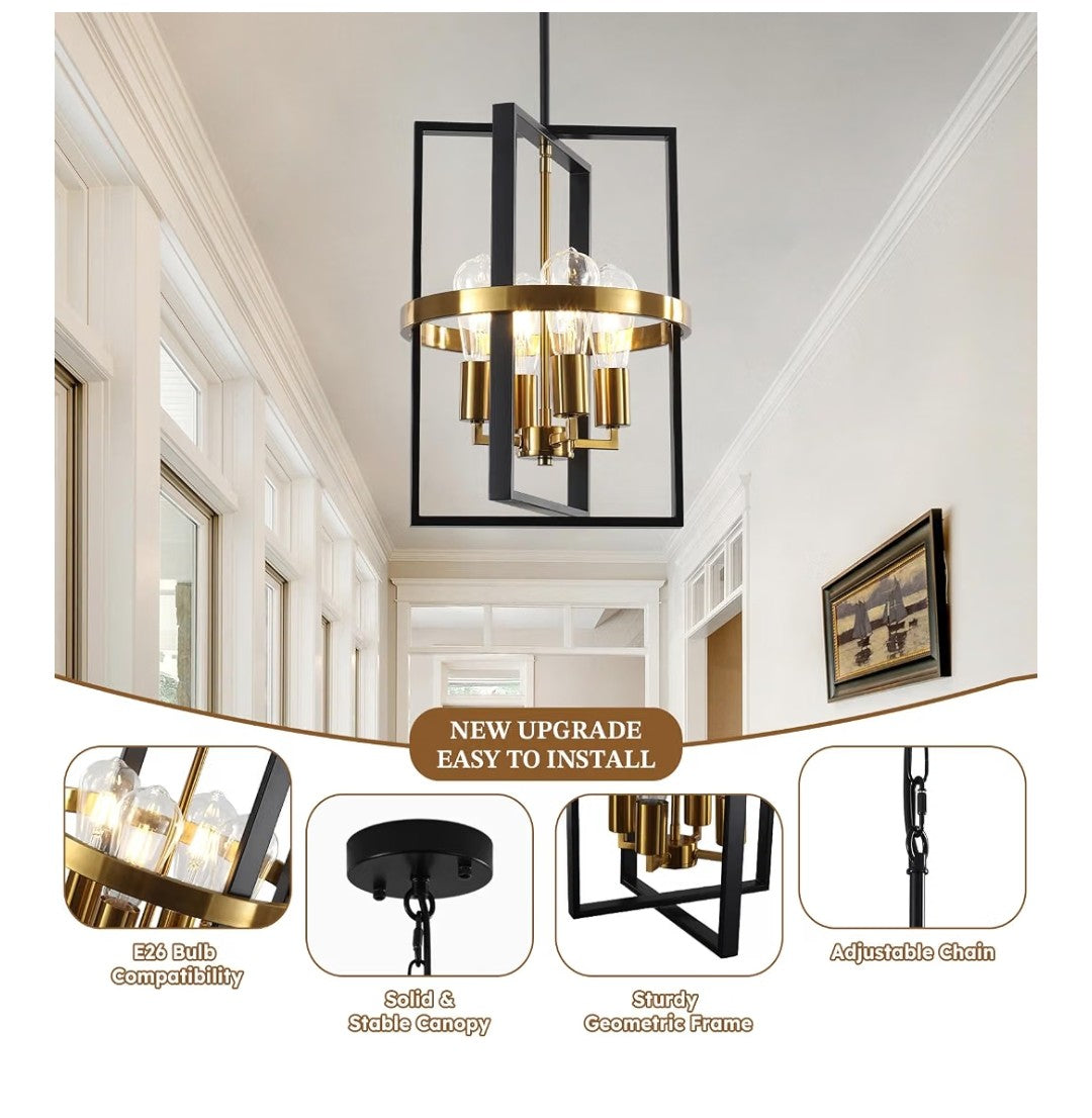 Koofreddo 4-Lightt Modern Pendant Light Chandelier