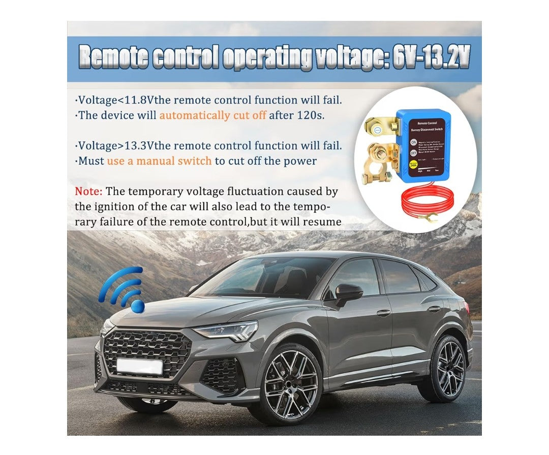 Remote Battery Disconnect