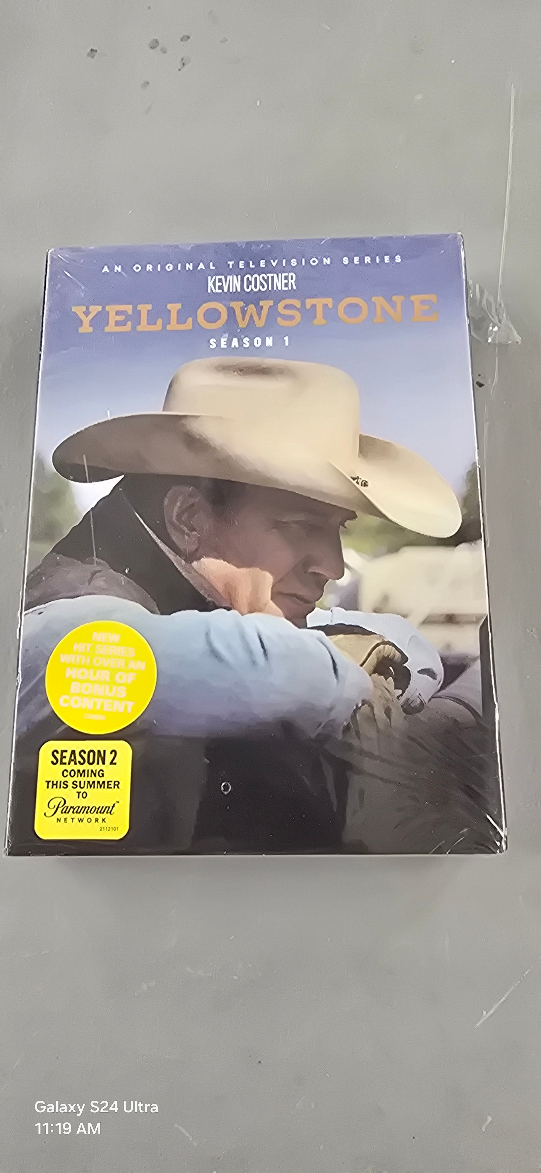 Yellowstone Season 1 and 2 DVD Set
