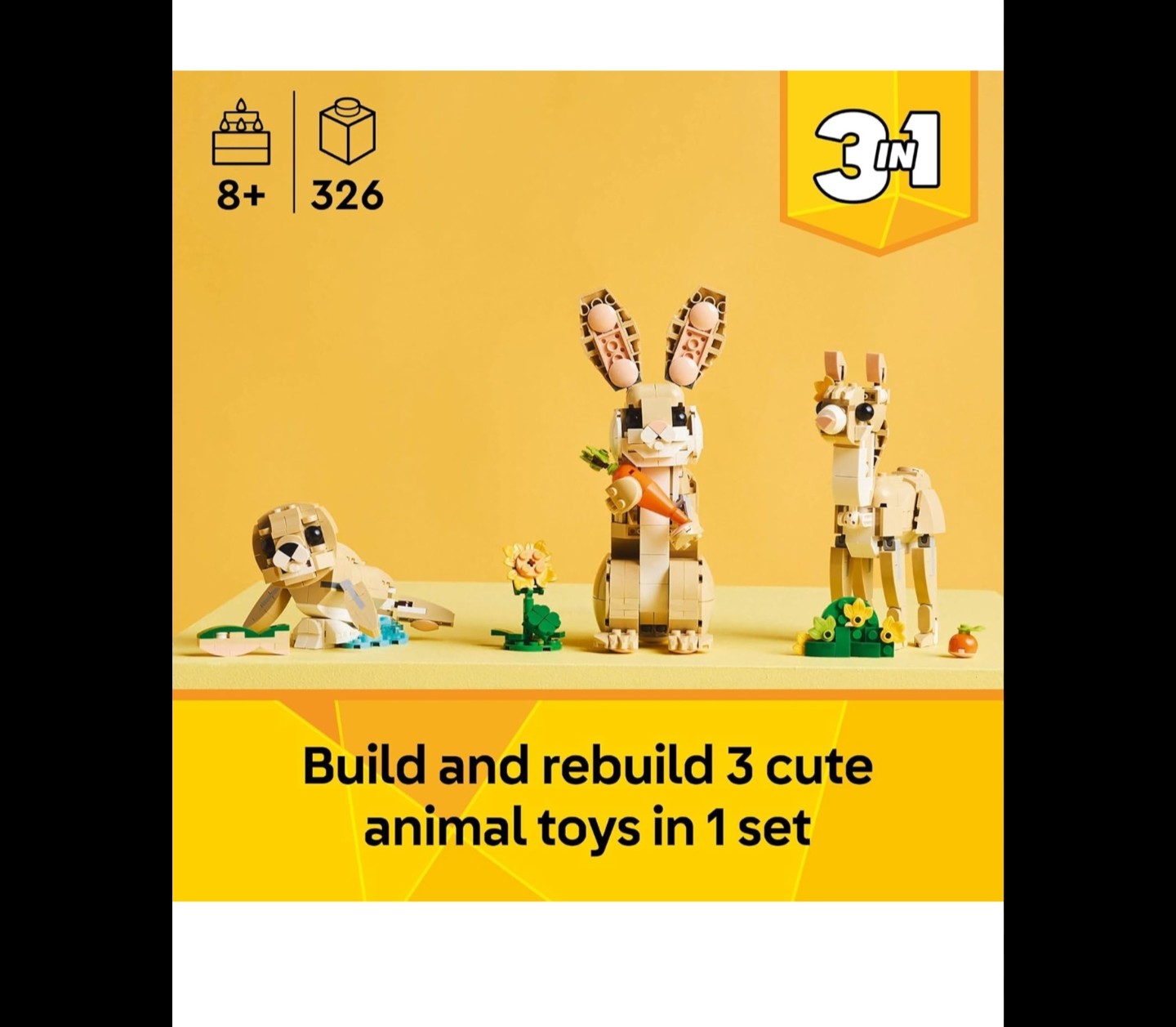 LEGO CREATOR cute Bunny.