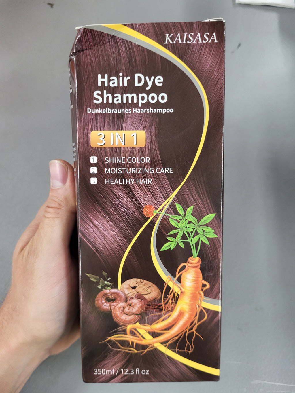 Dark Hair Dye Shampoo 12.3fl oz