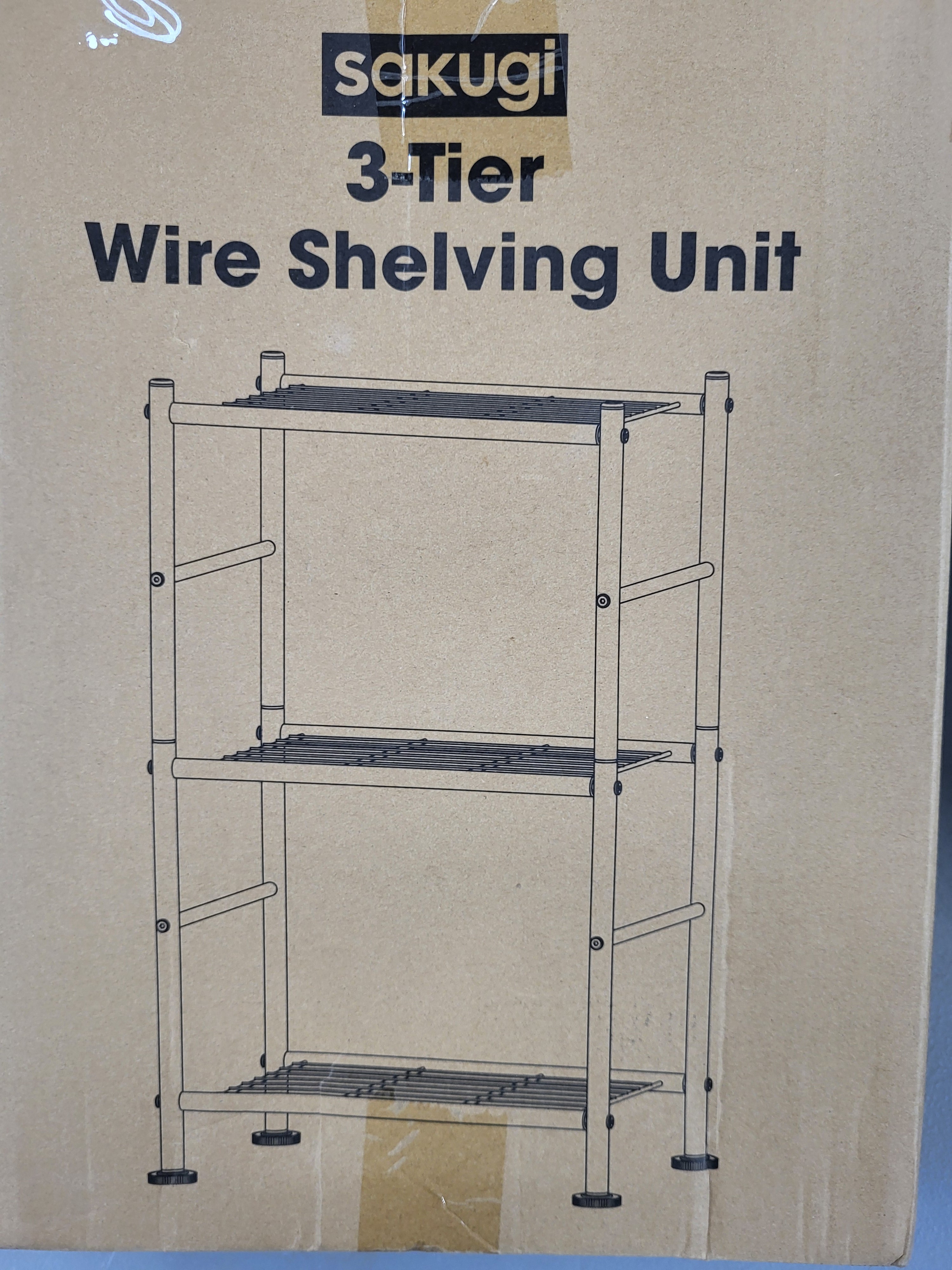 3 Tier Storage Shelf