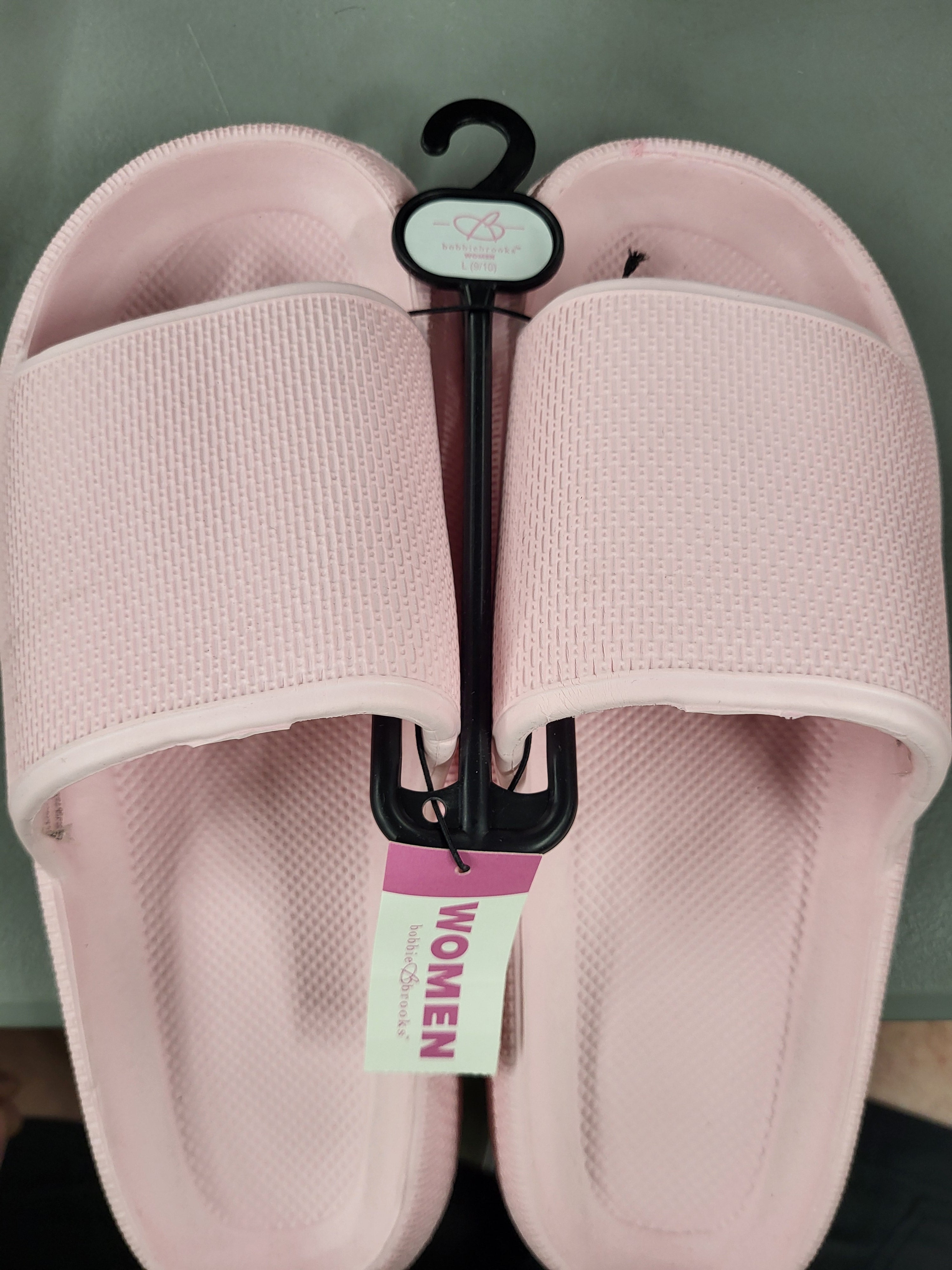 Bobbie Brooks Slides (Women's Large 9/10)