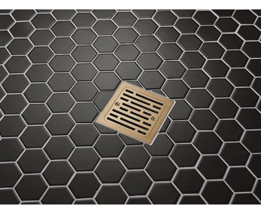 Delta Square Shower Floor Drain Kit (4in)