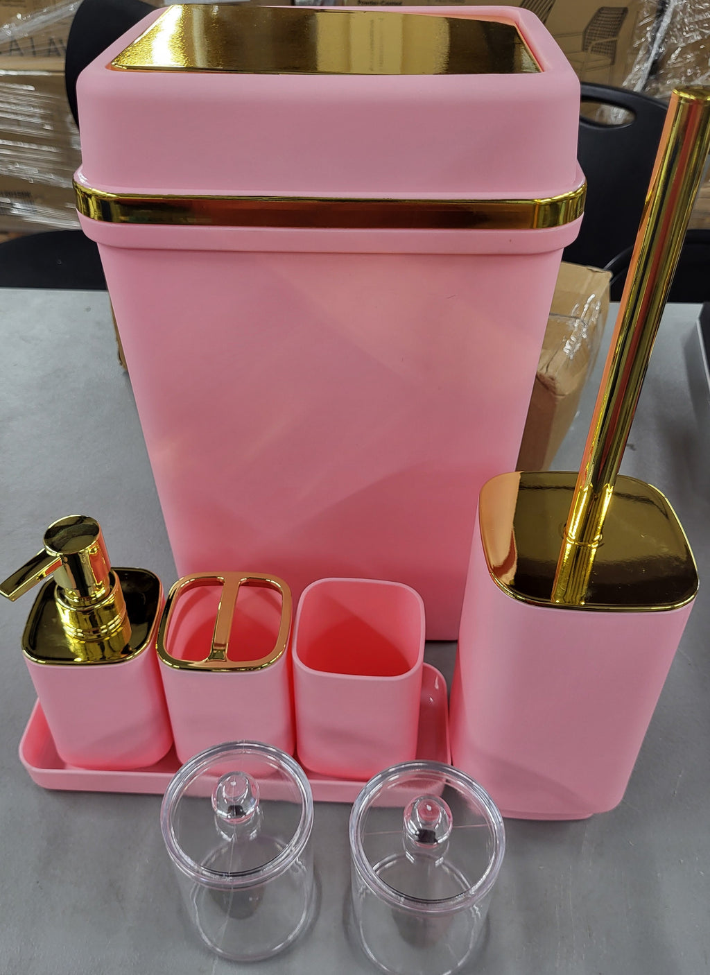 Bathroom Accessory Set (8 pieces)