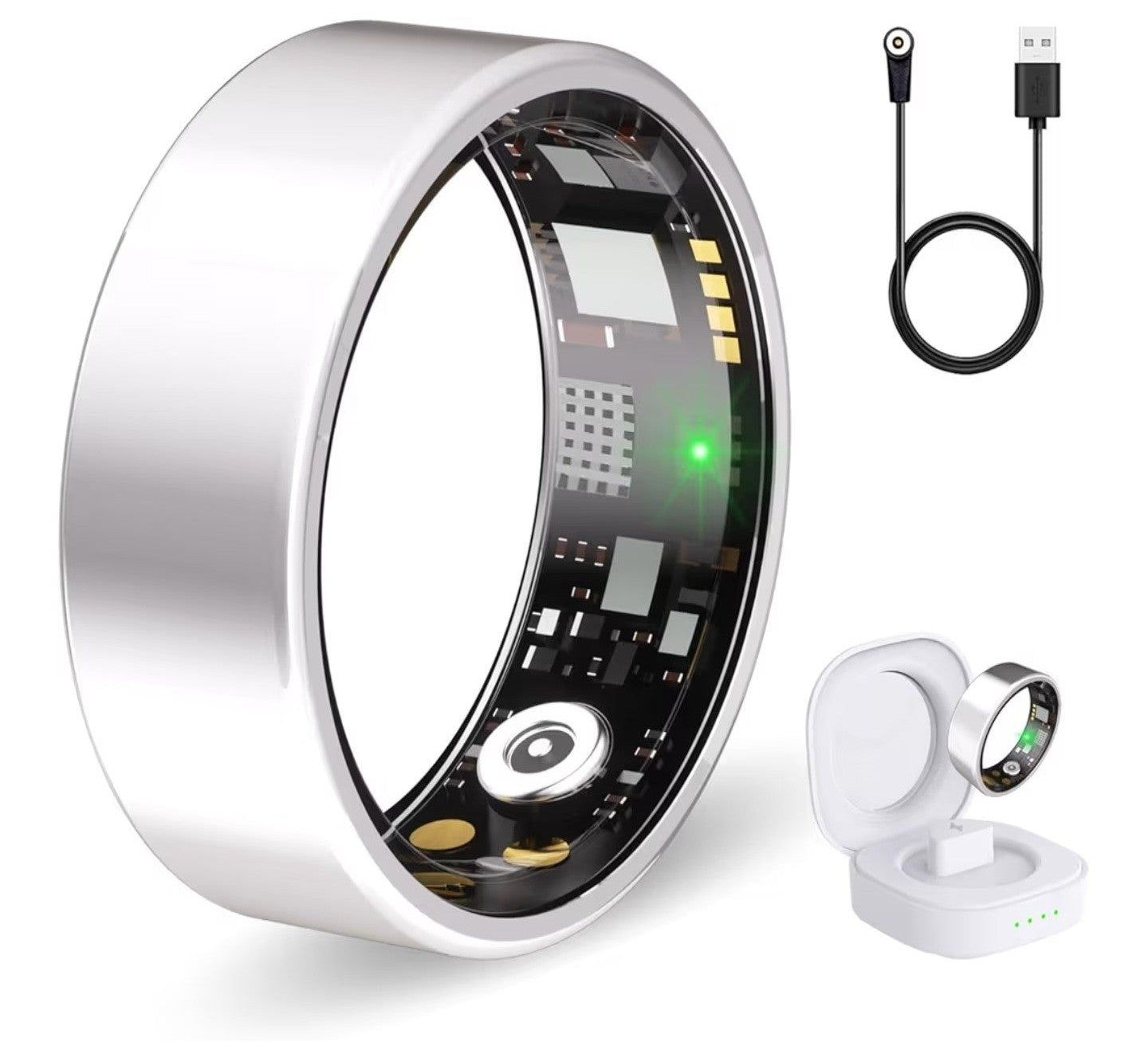 Smart Ring Health Tracker for Women & Men