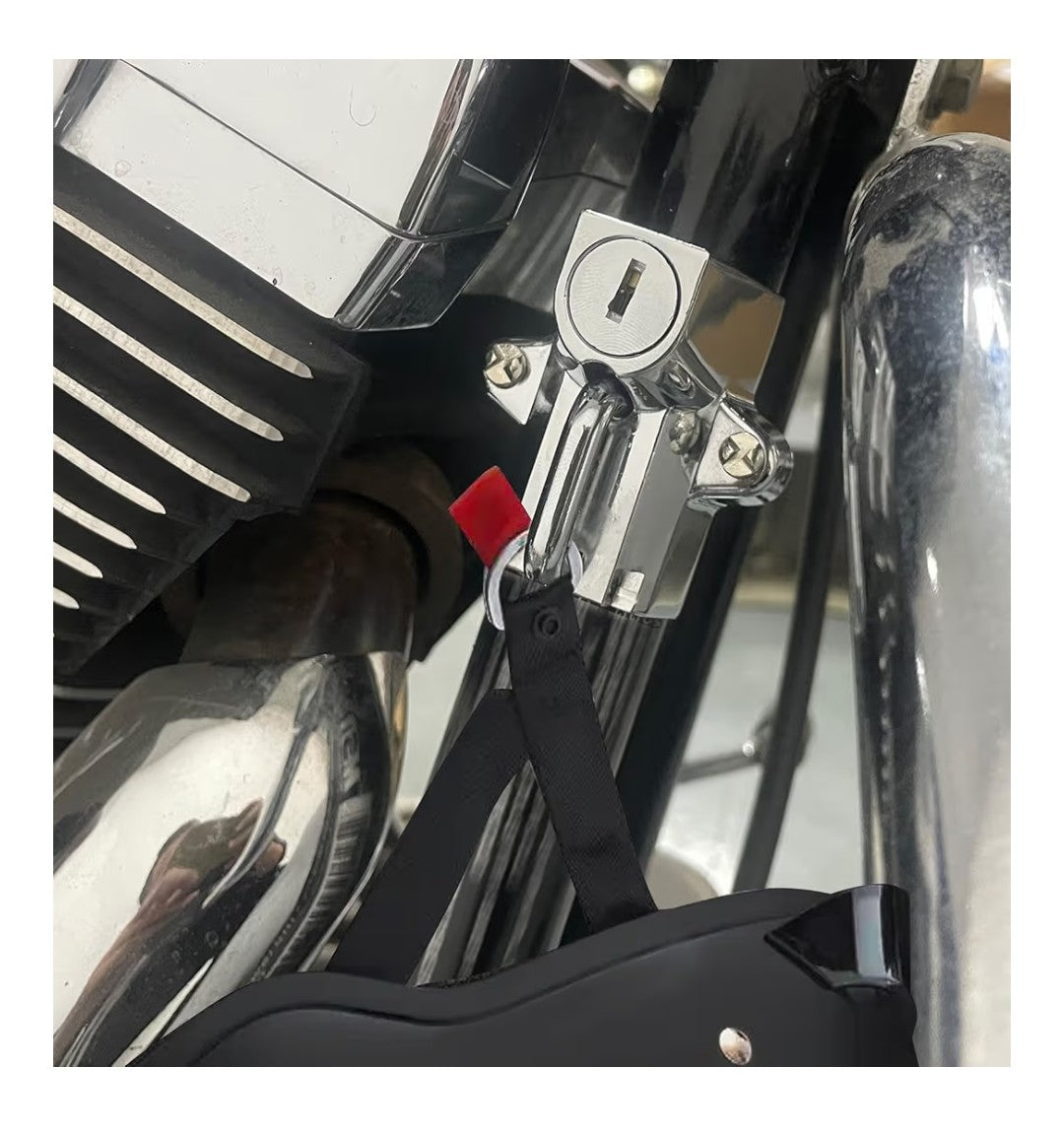 Motorcycle Helmet Lock