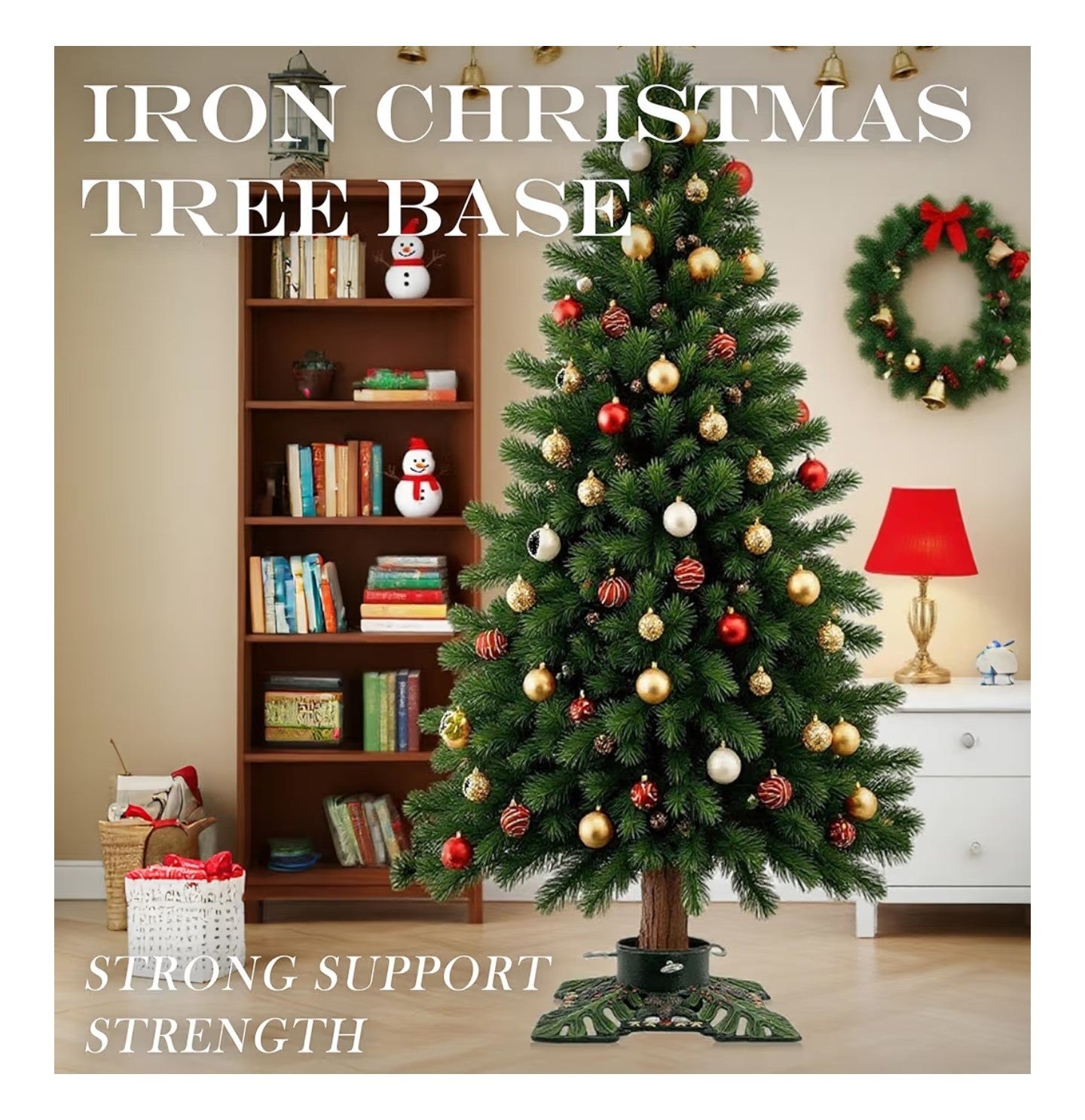 Christmas Tree Stand, Cast Iron Christmas Tree Stand