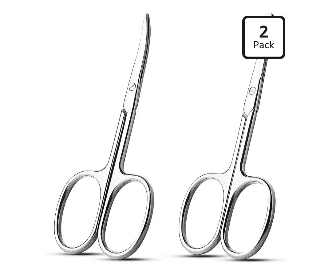 Curved and Round Small Grooming Scissors