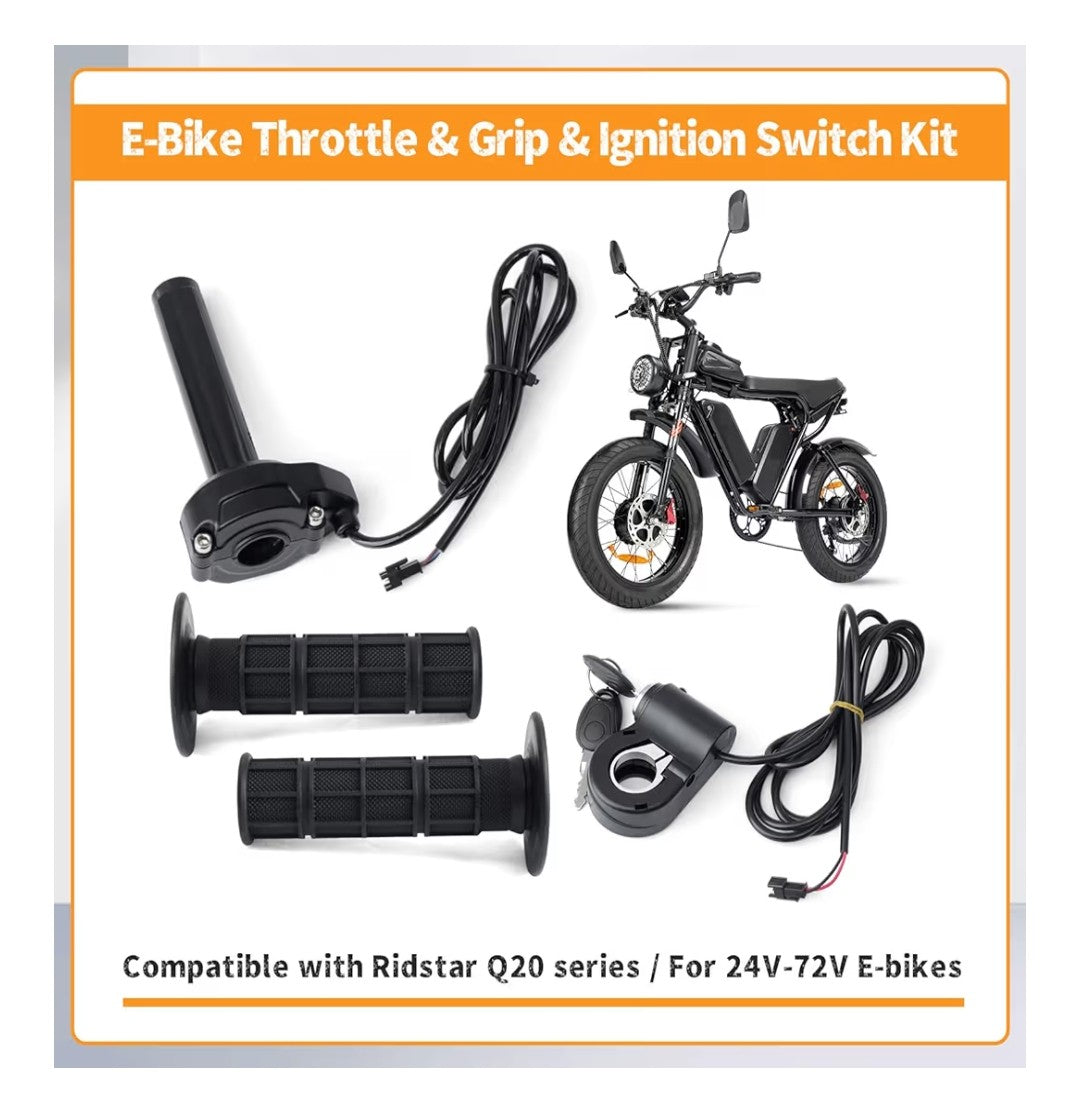 E-Bike Throttle Grip and Cable Kit