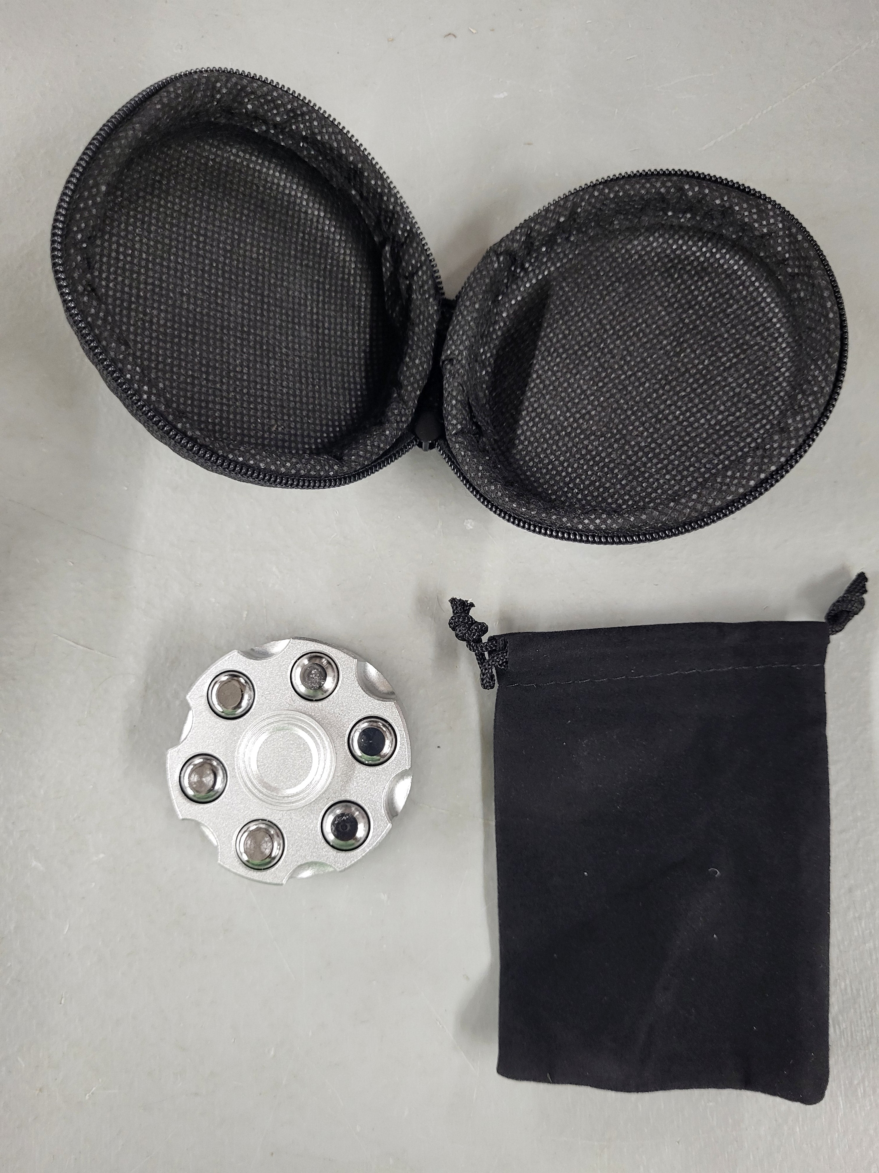 Revolver Cylinder Fidget Spinner