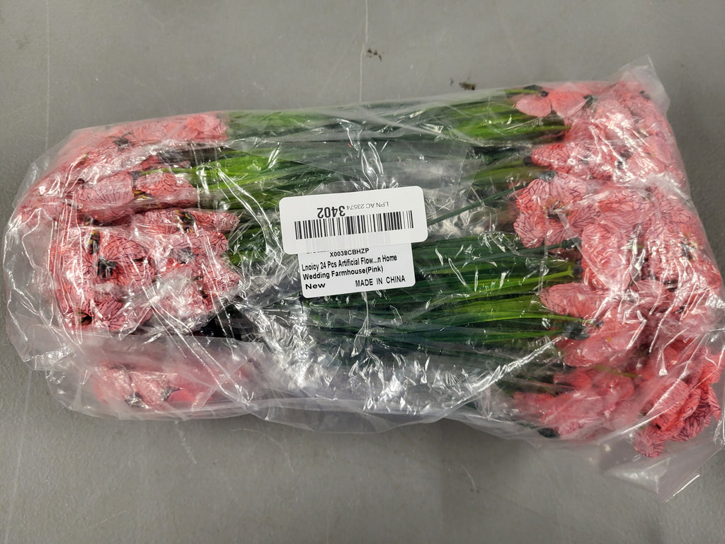 Artificial Flowers 24pcs (Pink)