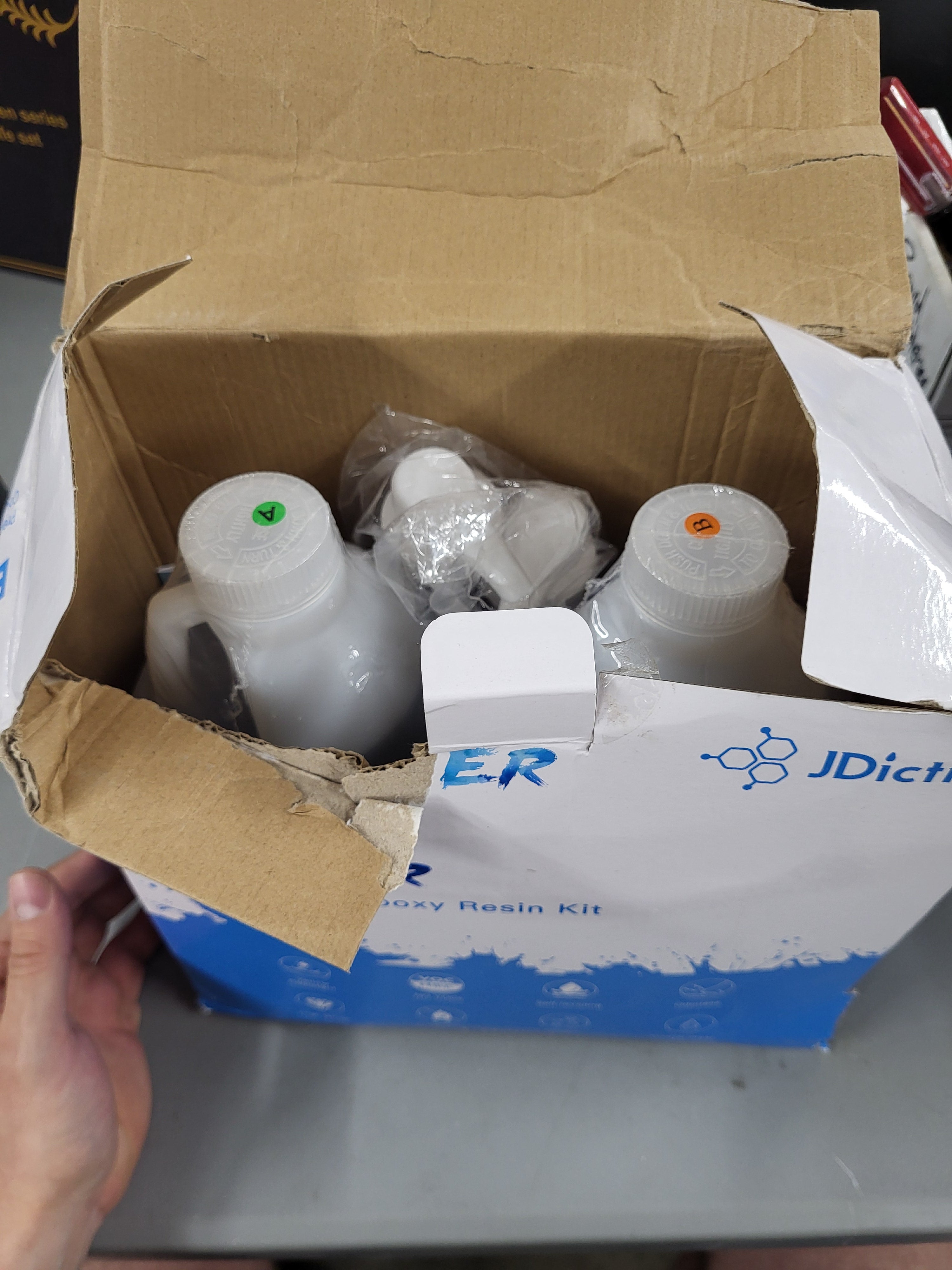 Jdiction Epoxy Resin Clear High Gloss Epoxy Resin.