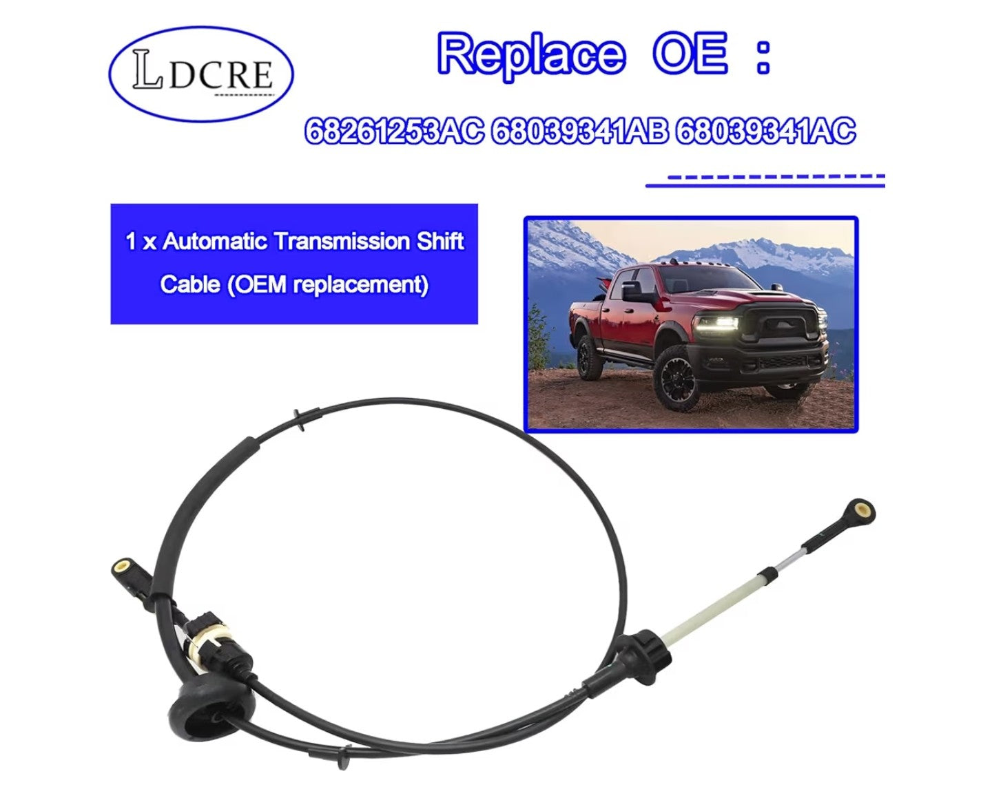 Automatic Transmission Shifter Cable Replacement for Ram