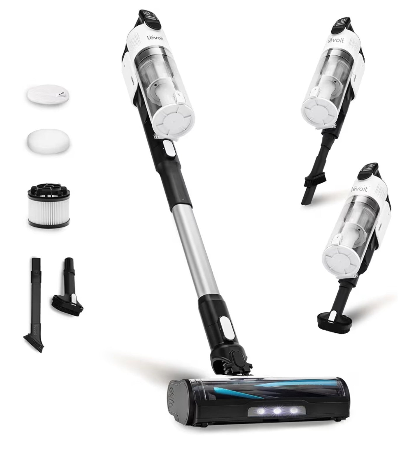 LEVOIT Cordless Vacuum Cleaner, Stick Vac with Tangle-Resistant Design