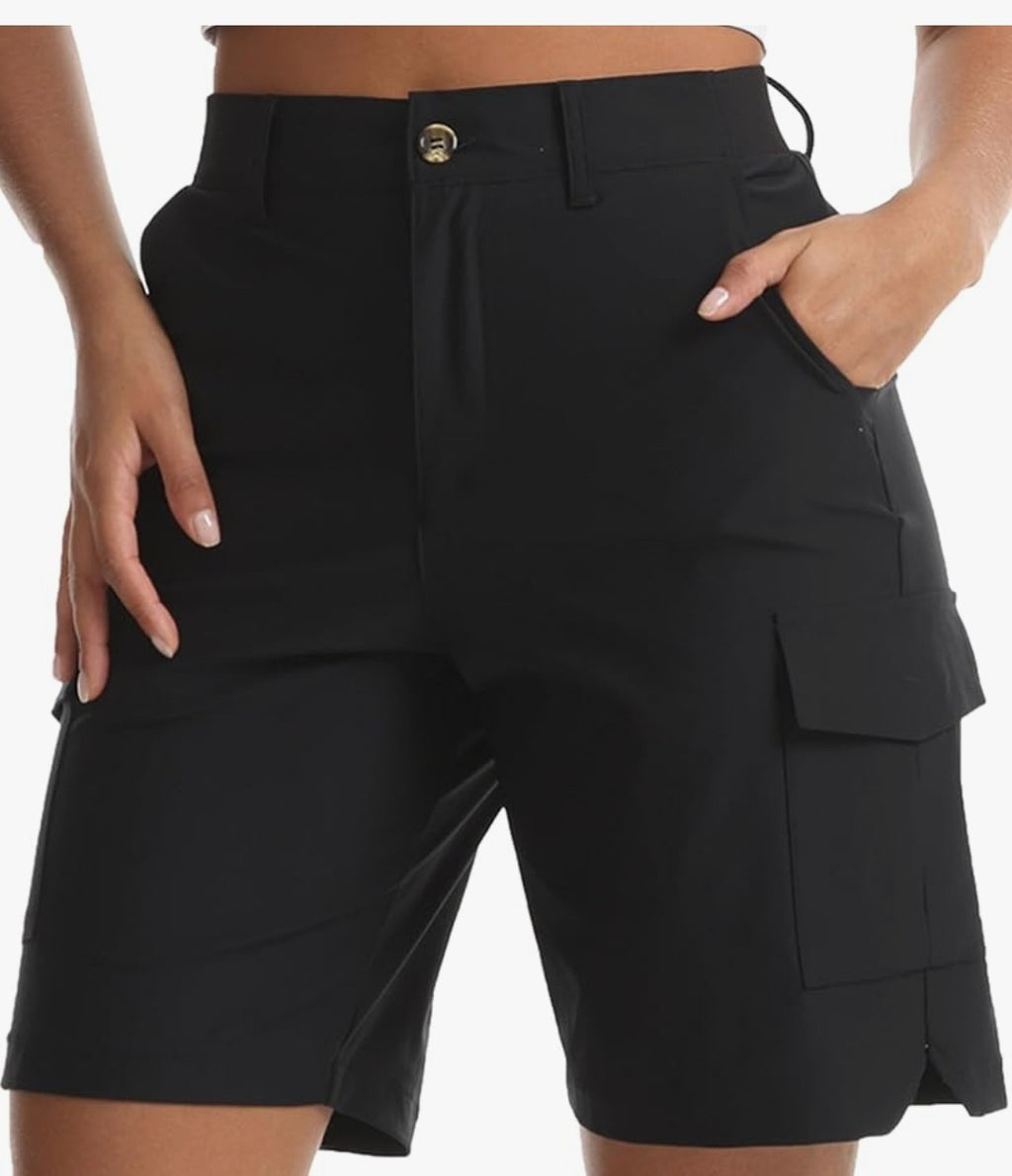 Women's hiking Cargo Shorts (Size Medium)