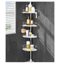 Allzone Tebsion Shower Caddy 4 Tier Silver/White