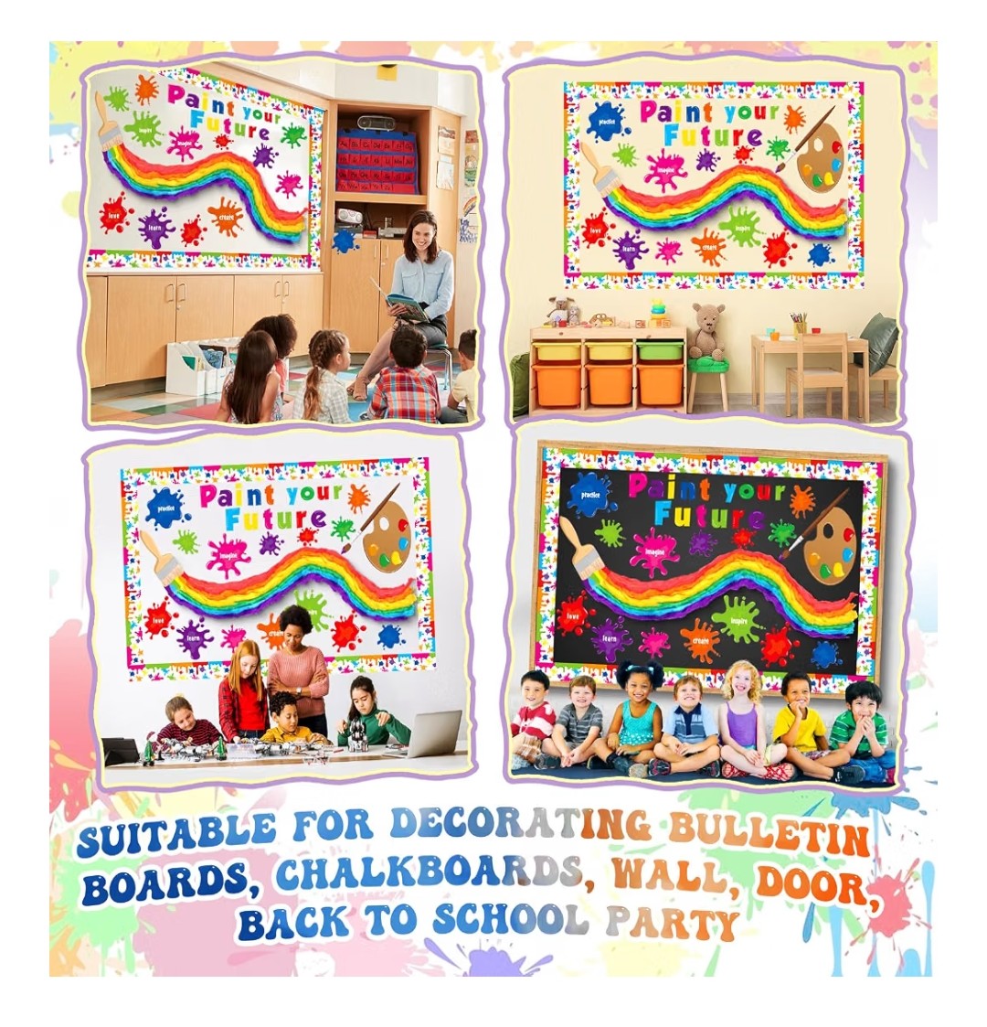 62 piece Bulletin Board Decorations
