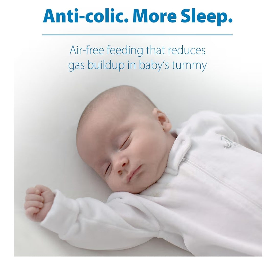 Dr. Brown's Anti-Colic Baby Bottles 8oz Narrow Glass