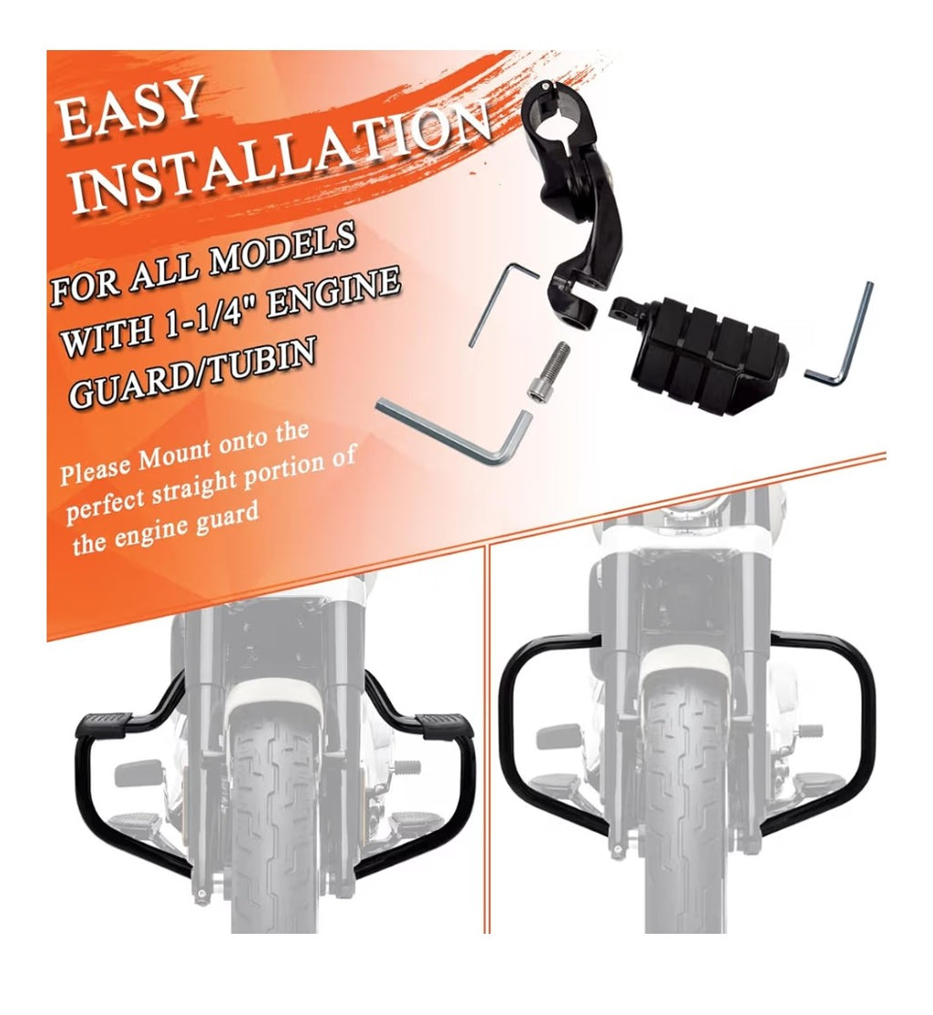 Highway pegs gloss black