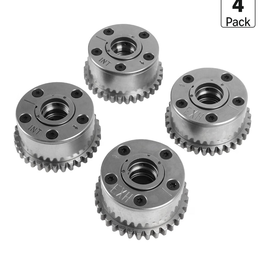 4pcs VVT Timing Sprocket Gear Camshaft Adjuster 5184369AH 5184370AH