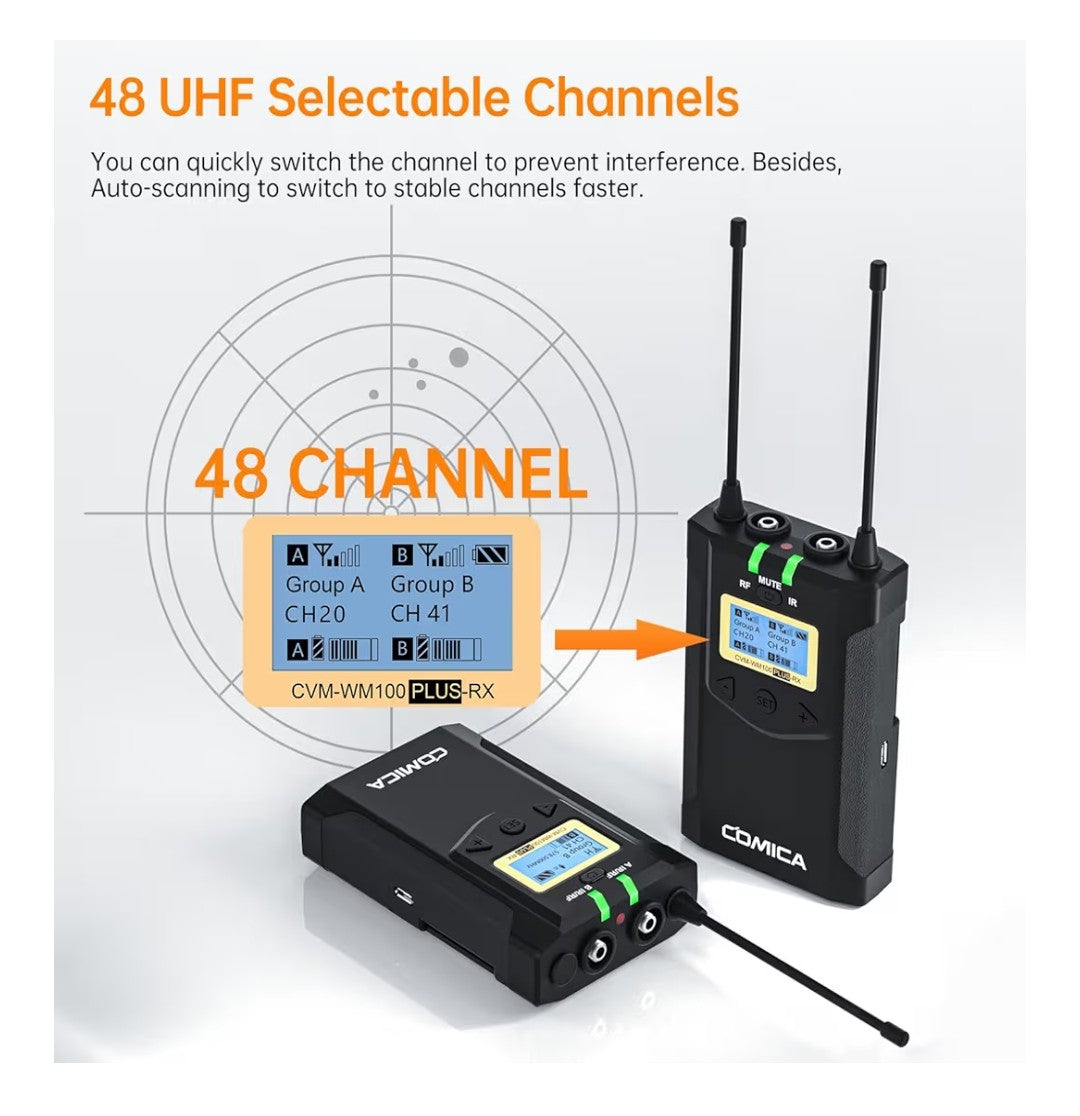 Comical WM100 Plus Wireless Microphone System