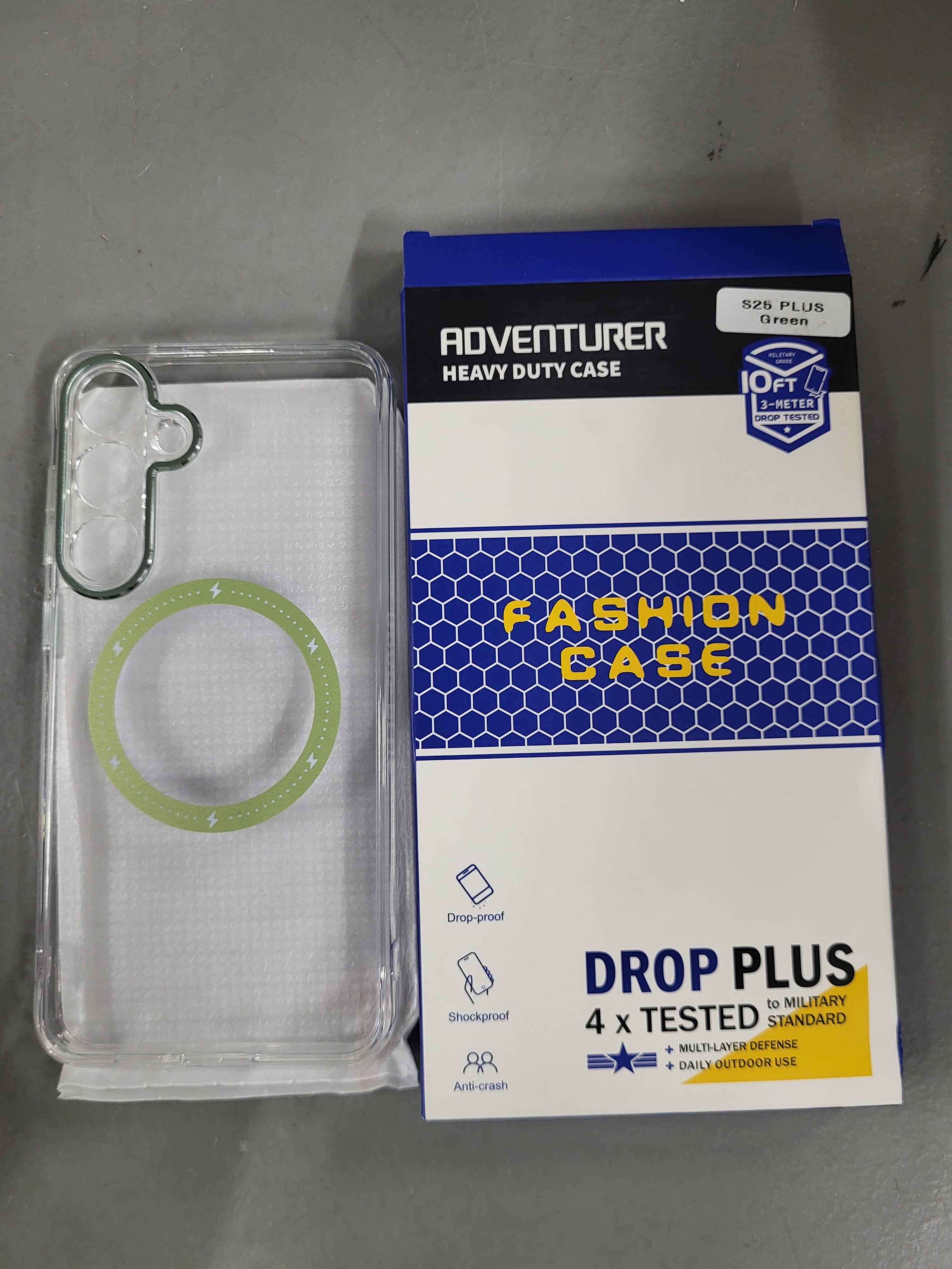 Samsung S25+ Case with Screen Protector