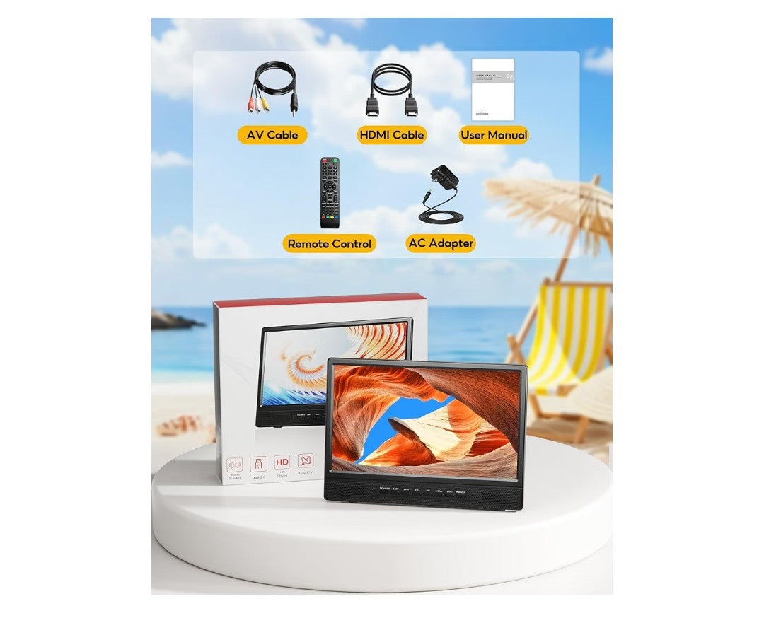 Desobry 12in Small Smart TV