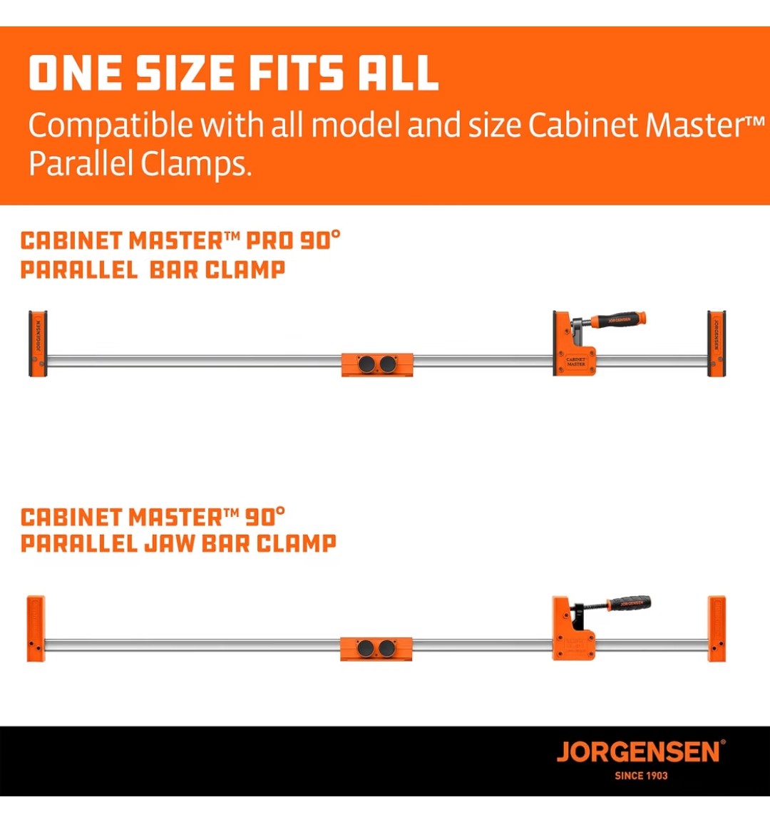 Jorgensen Parallel Clamp Extender