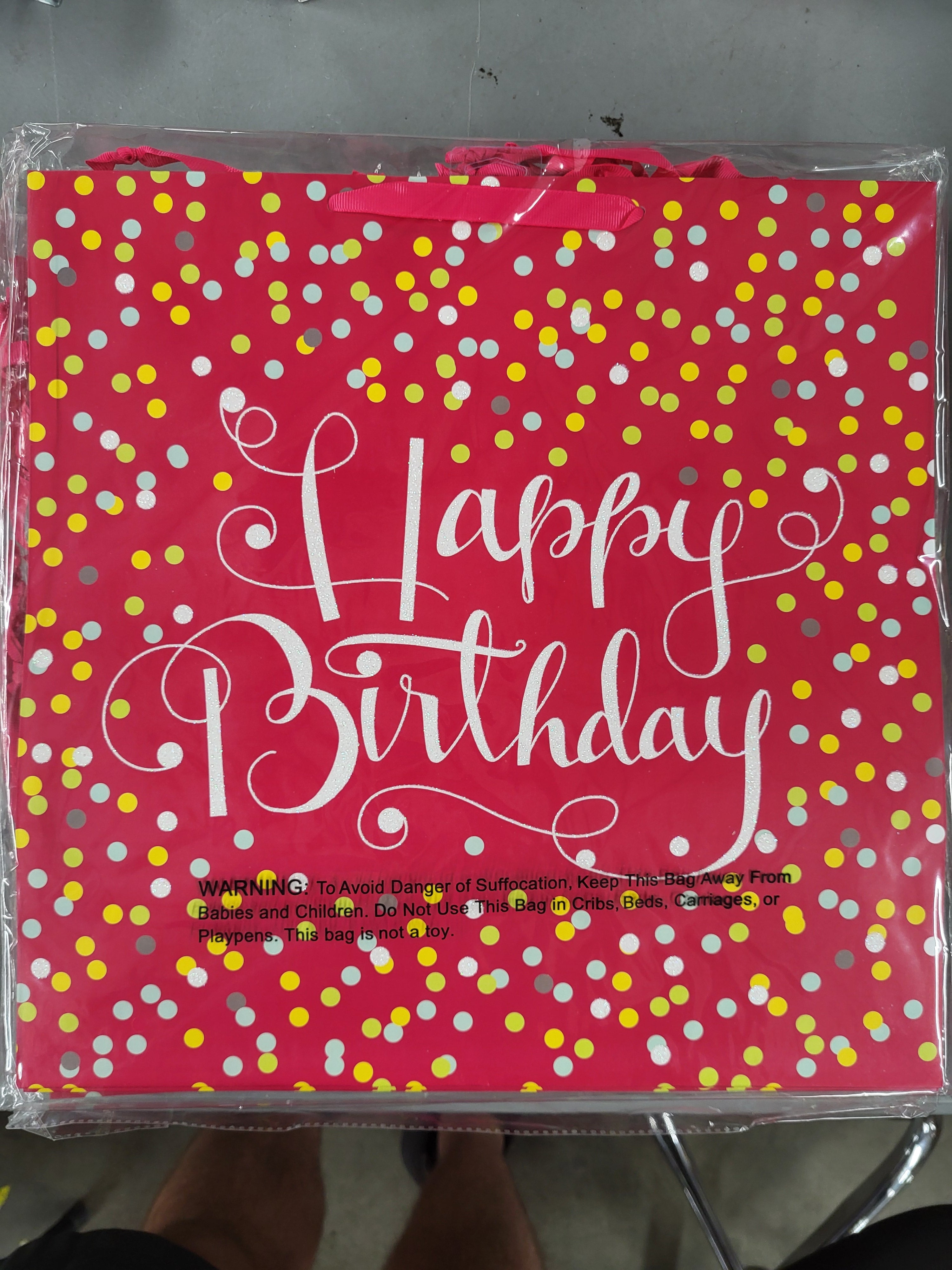 Happy Birthday Gift Bags (16 total)