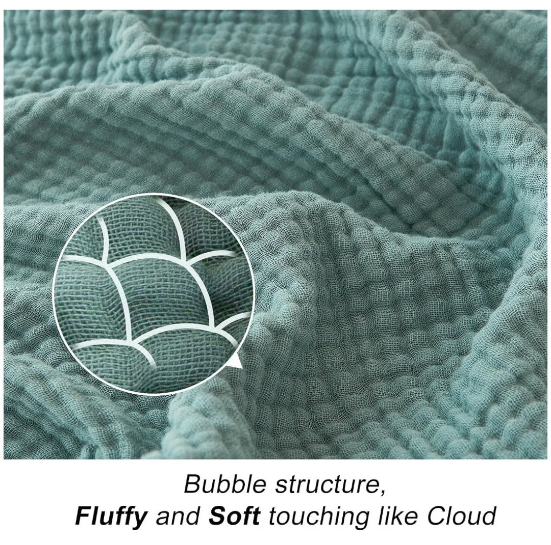 EMME Muslin Throw Blanket (50in x 70in)