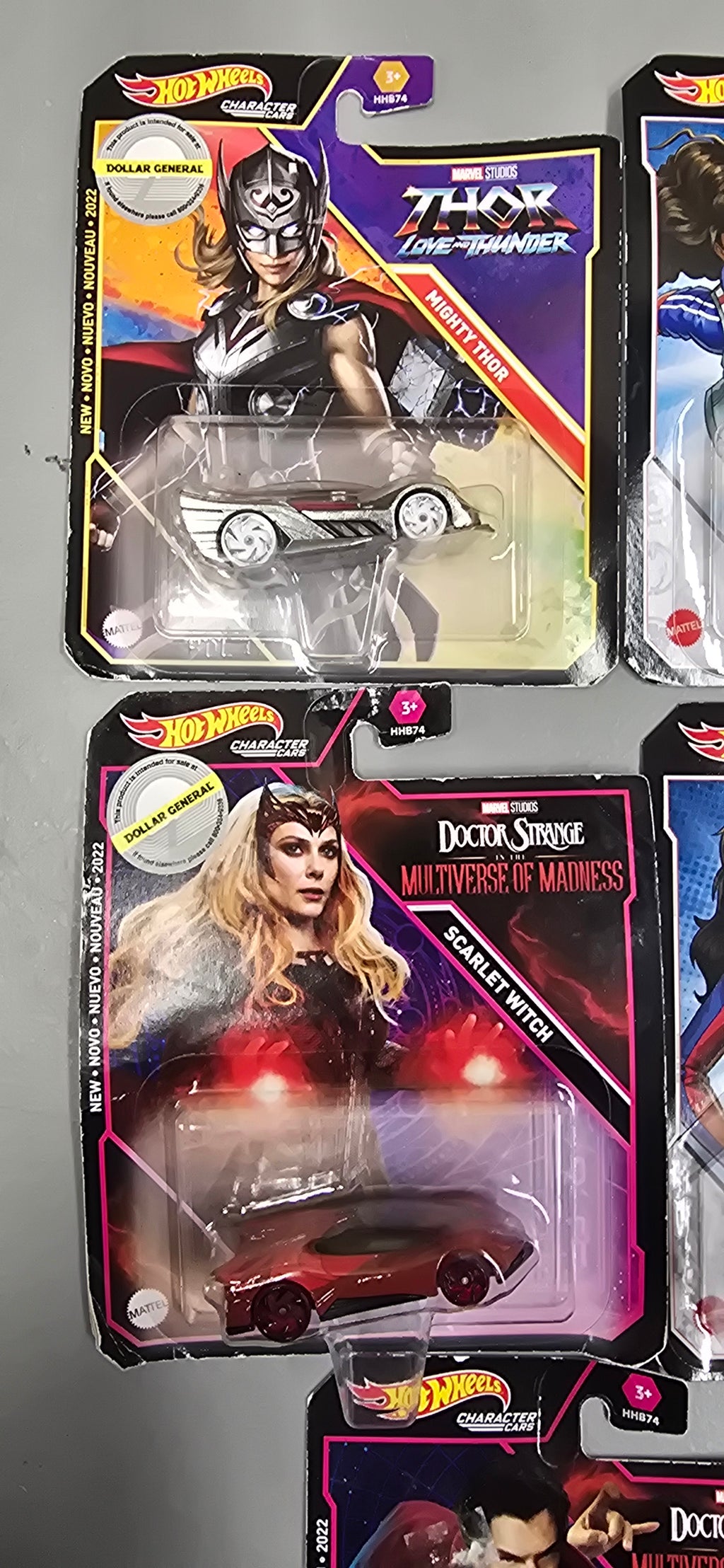 Marvel Hot Wheels