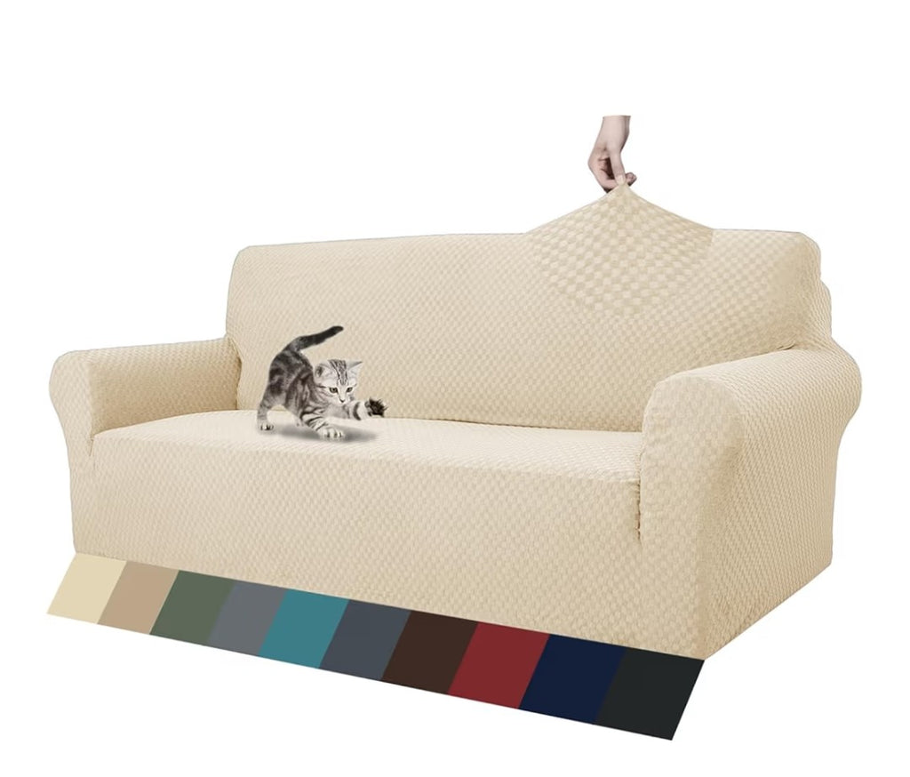 XL Sofa Cover 1pc (Beige)