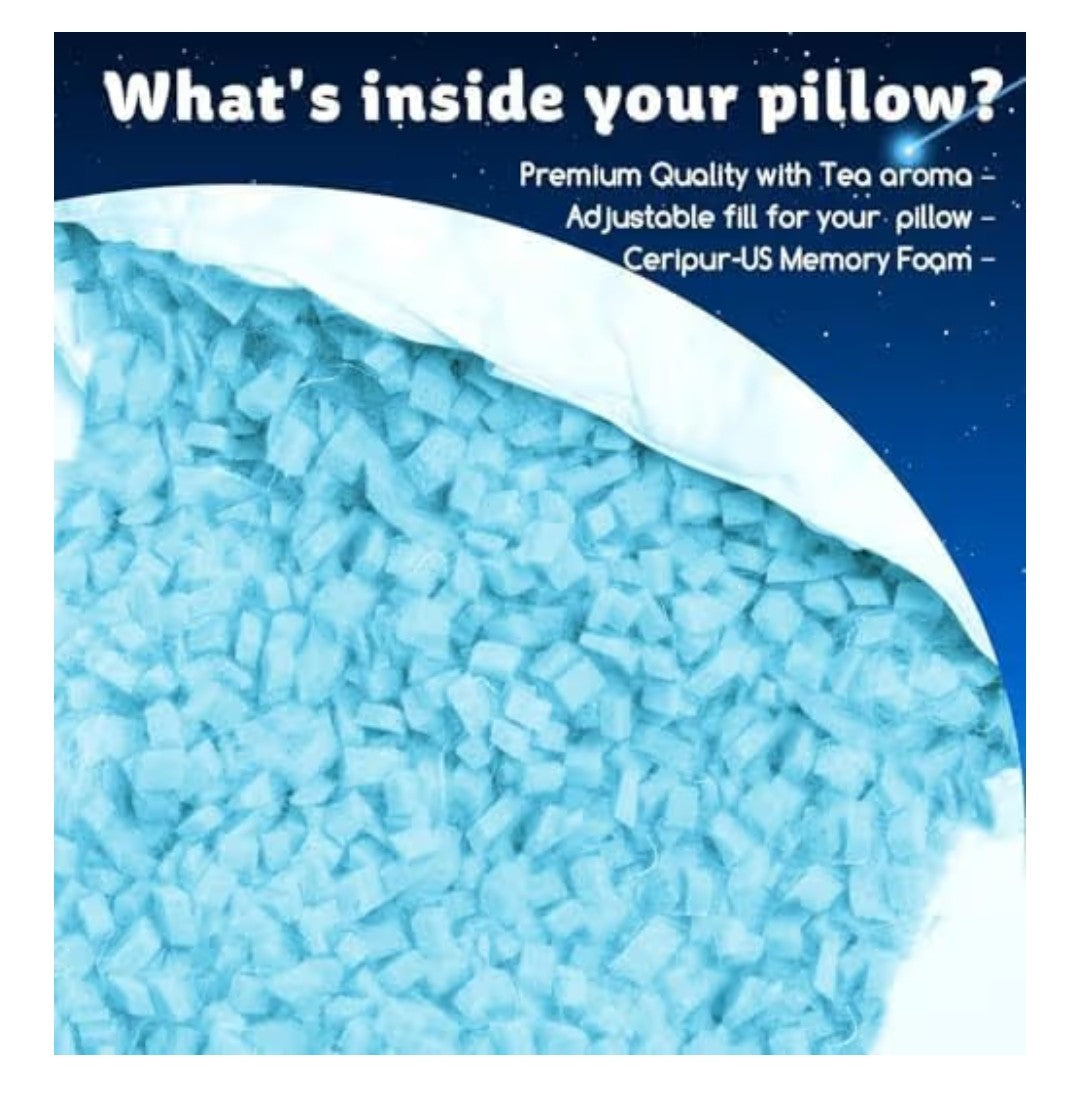Body Pillow, Two Sided: Comfort and Cooling