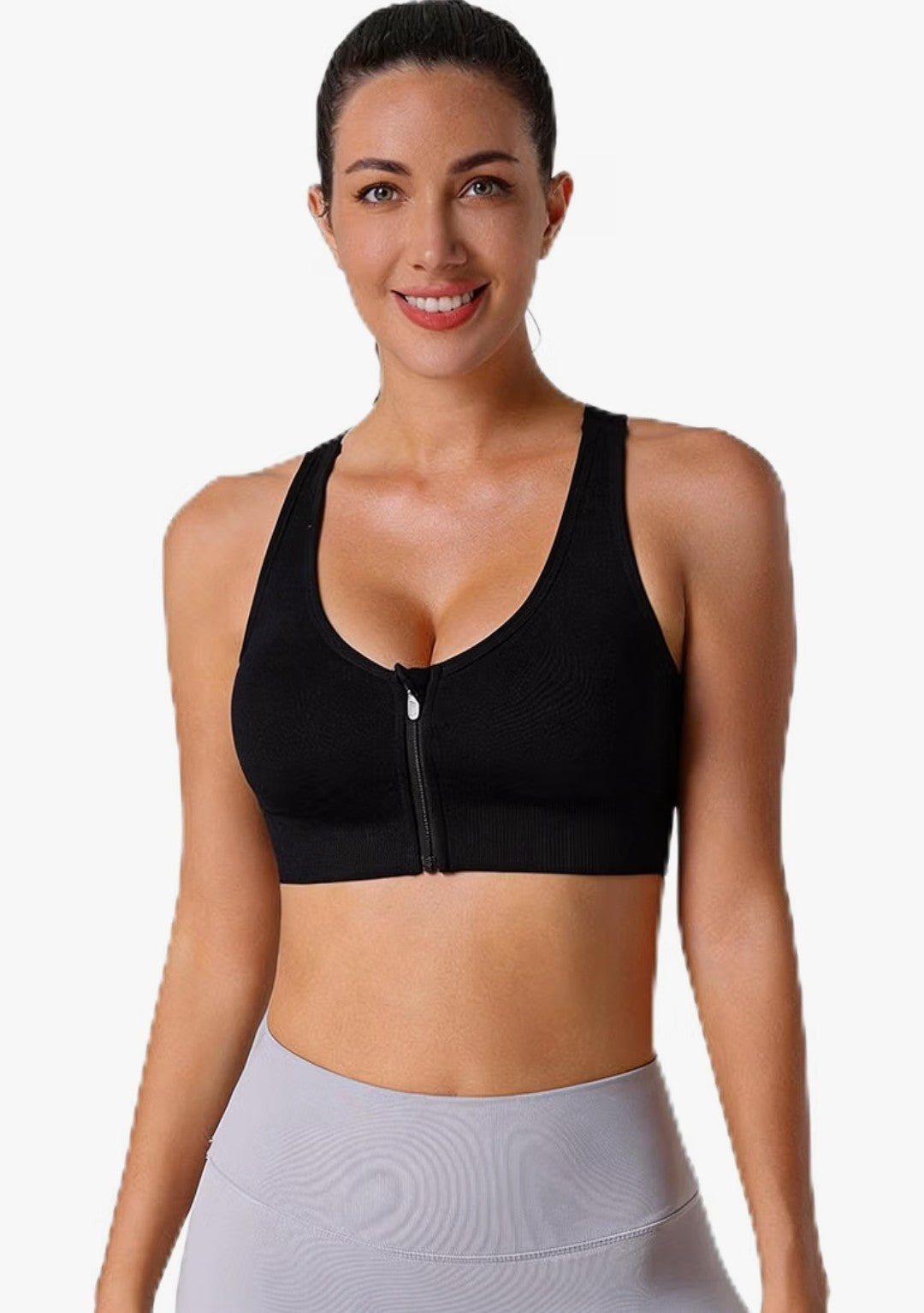 Sports Bra, Front Closure (Large)