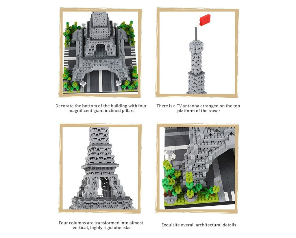 Eiffel Tower Micro Building Blocks