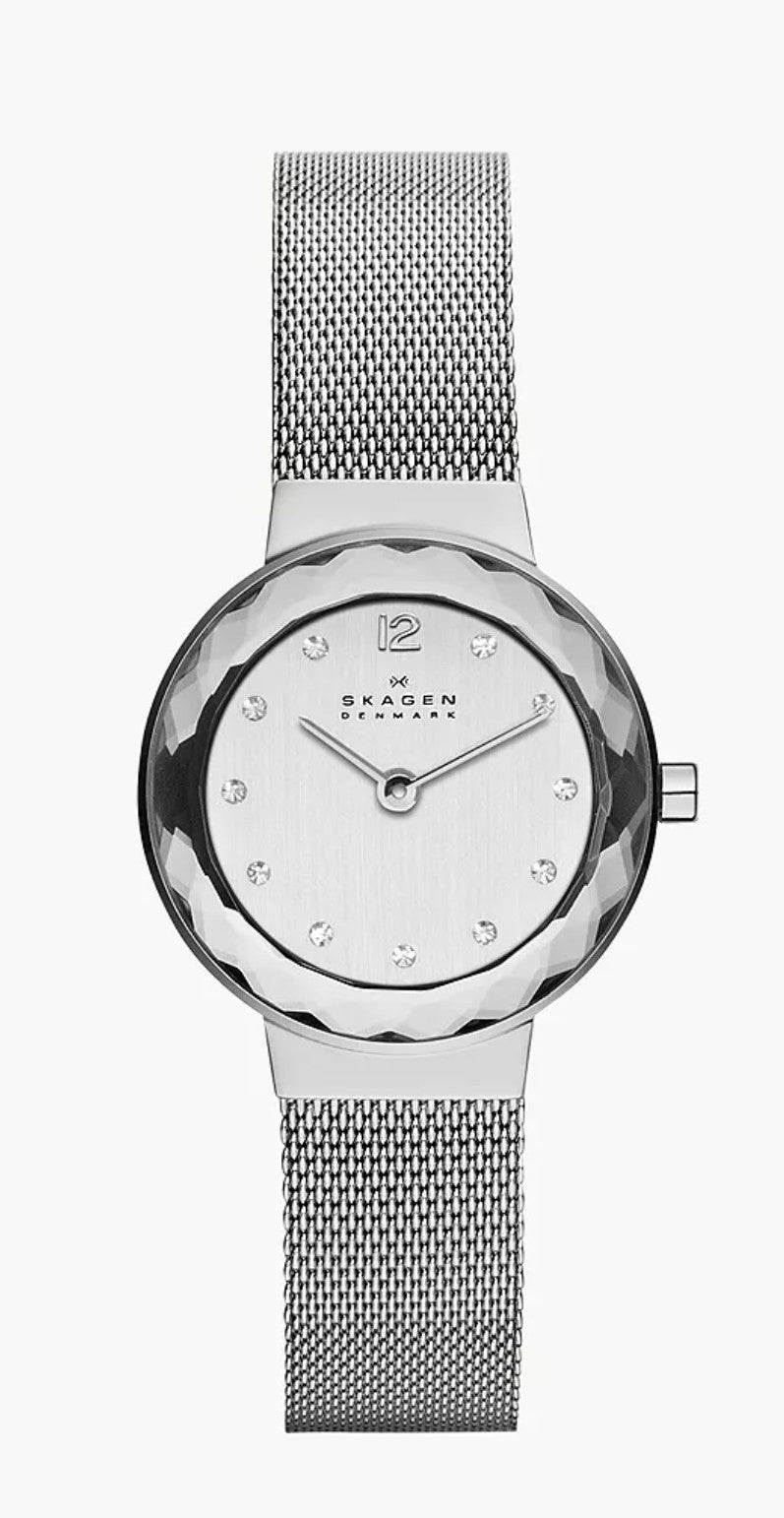 Skagen Leonora Steel Mesh Watch