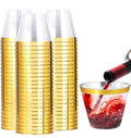 Gold Plastic Cups 9oz (200 pack)