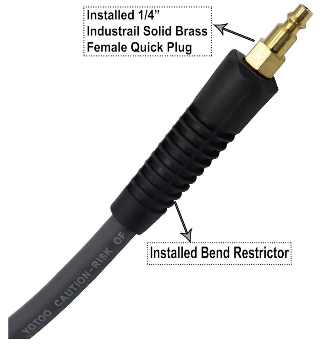 Yotoo Hybrid Air Hose 3/8"×50'