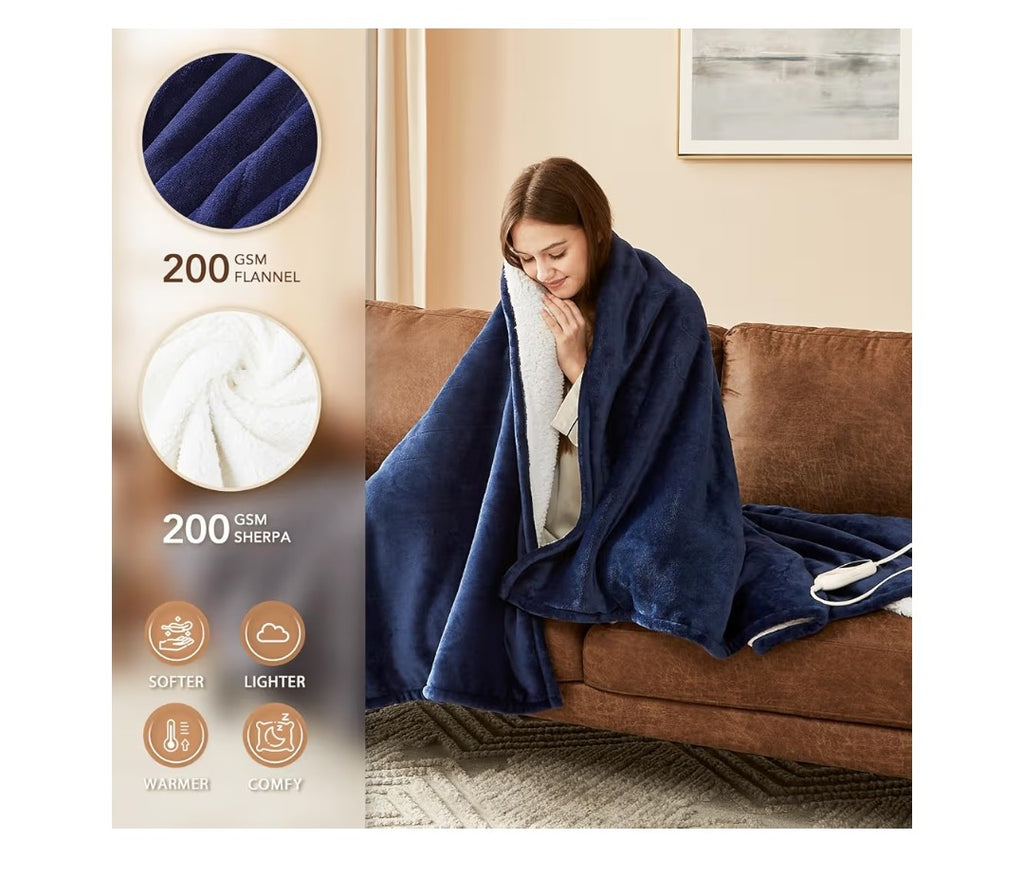 Homemate Heated Blanket 50x60in