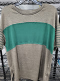 Women's Casual Loose Crewne k T-Shirt (Medium)