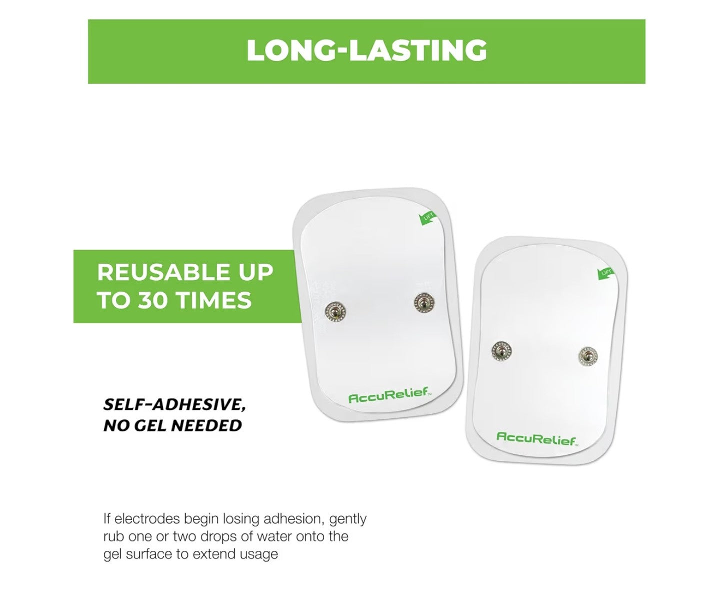AccuRelief Wireless TENS Unit with Remote Control