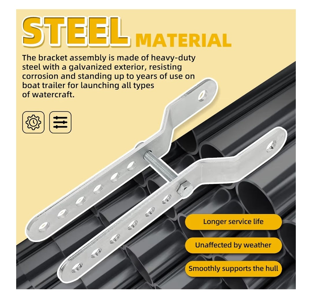 Marine Adjustable Keel Roller Assembly