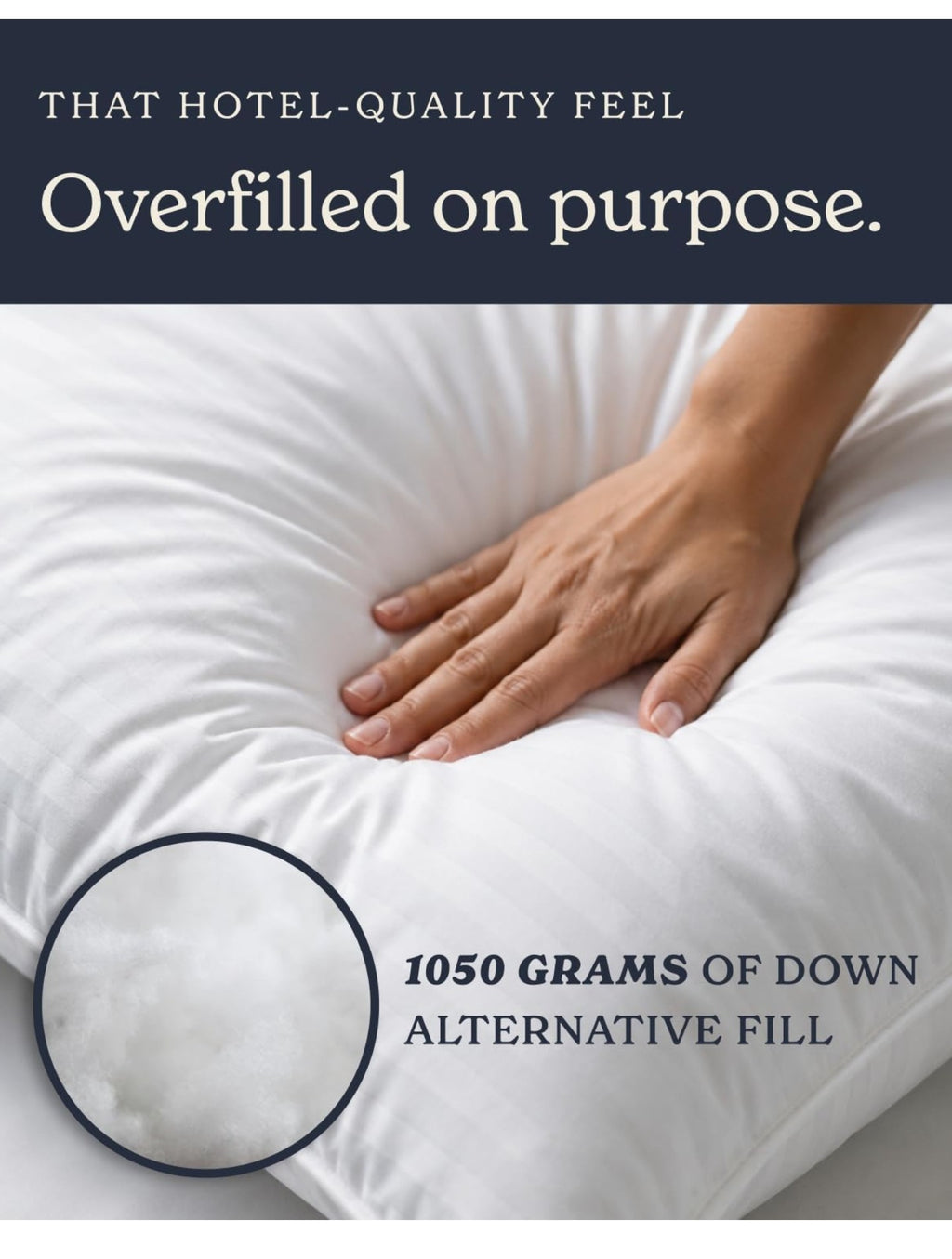 Beckham Hotel Collection Bed Pillows Standard/Queen Size Set of 2