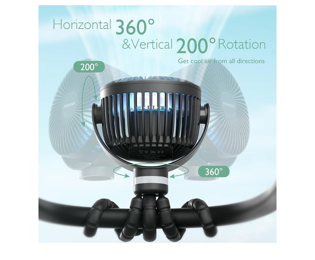 Momcozy Portable Stroller Fan